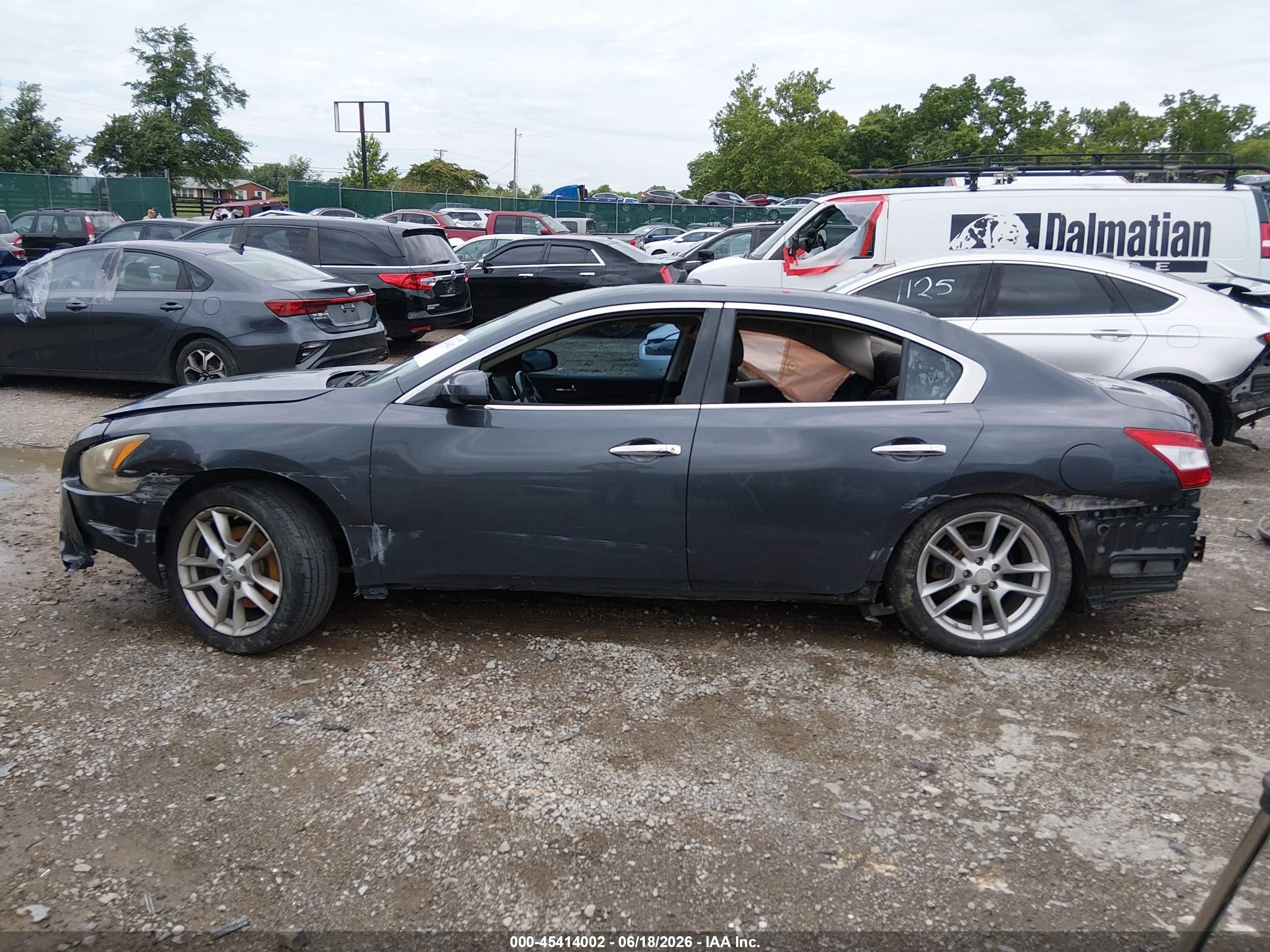 2010 Nissan Maxima 3.5 S Gray vin: 1N4AA5AP4AC848124