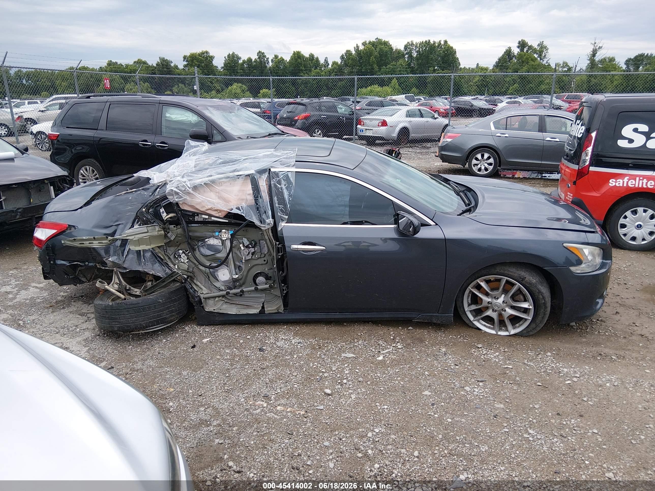 2010 Nissan Maxima 3.5 S Gray vin: 1N4AA5AP4AC848124