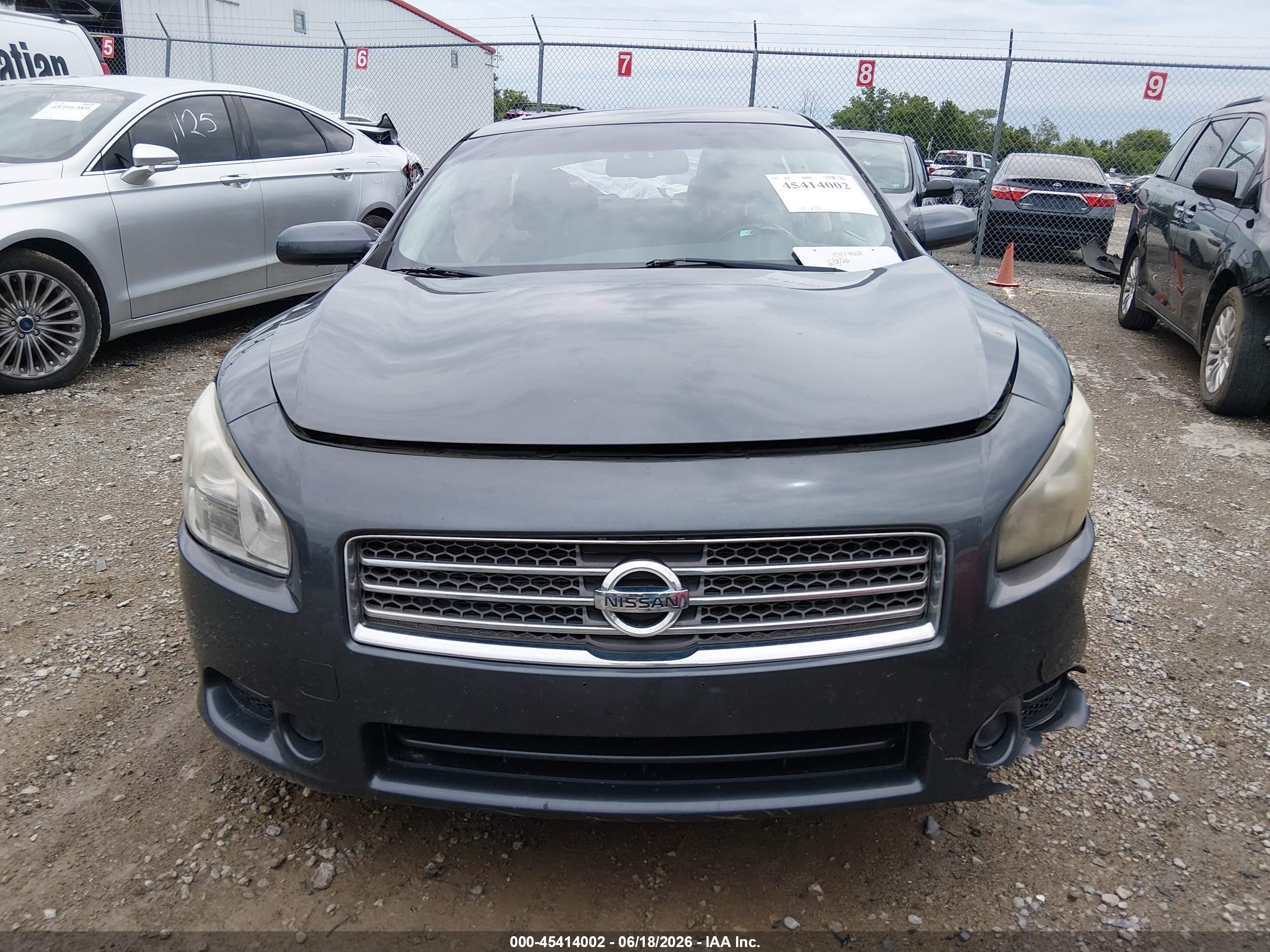 2010 Nissan Maxima 3.5 S Gray vin: 1N4AA5AP4AC848124