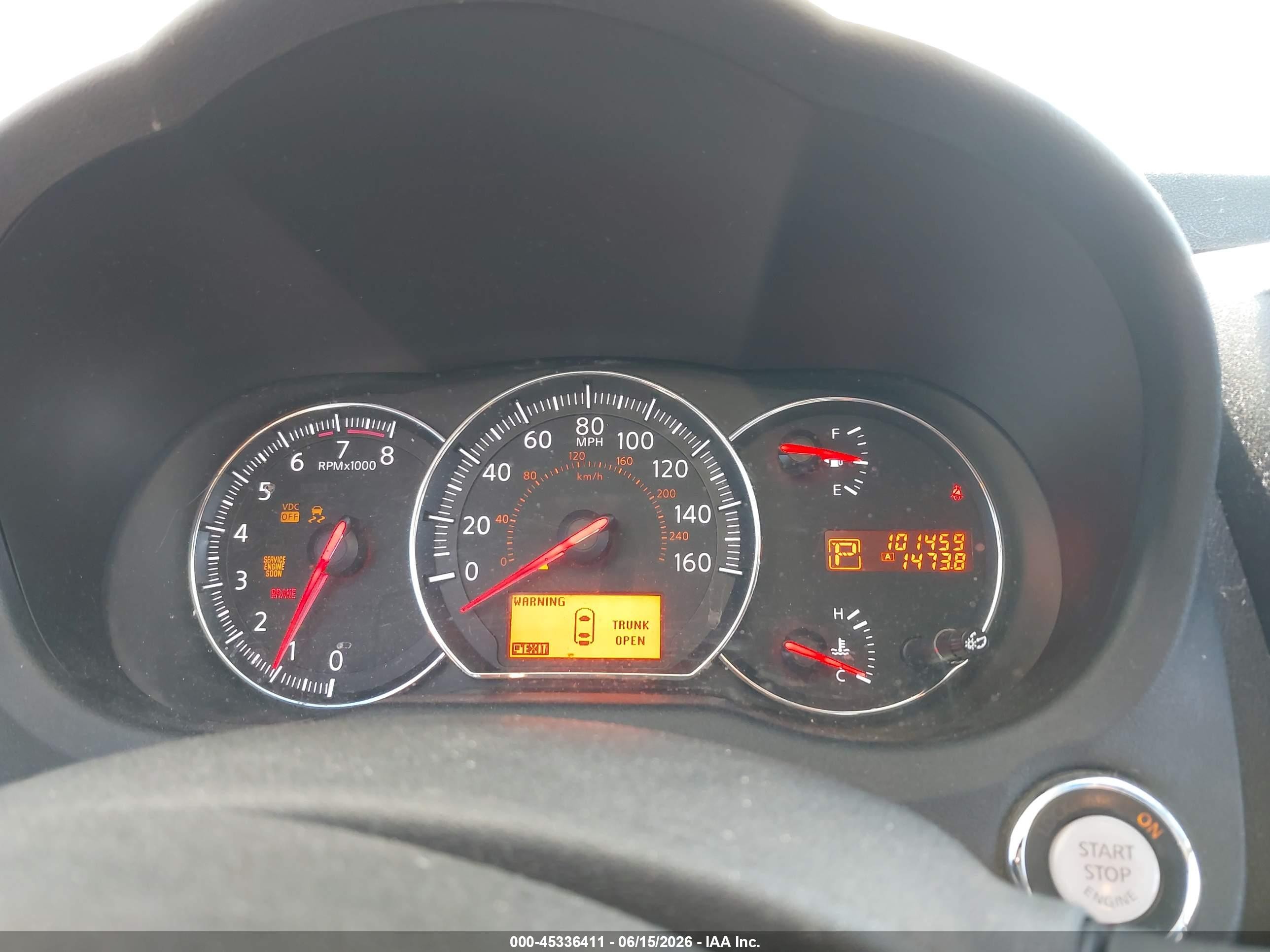 2010 Nissan Maxima 3.5 Sv Черный vin: 1N4AA5AP4AC855784