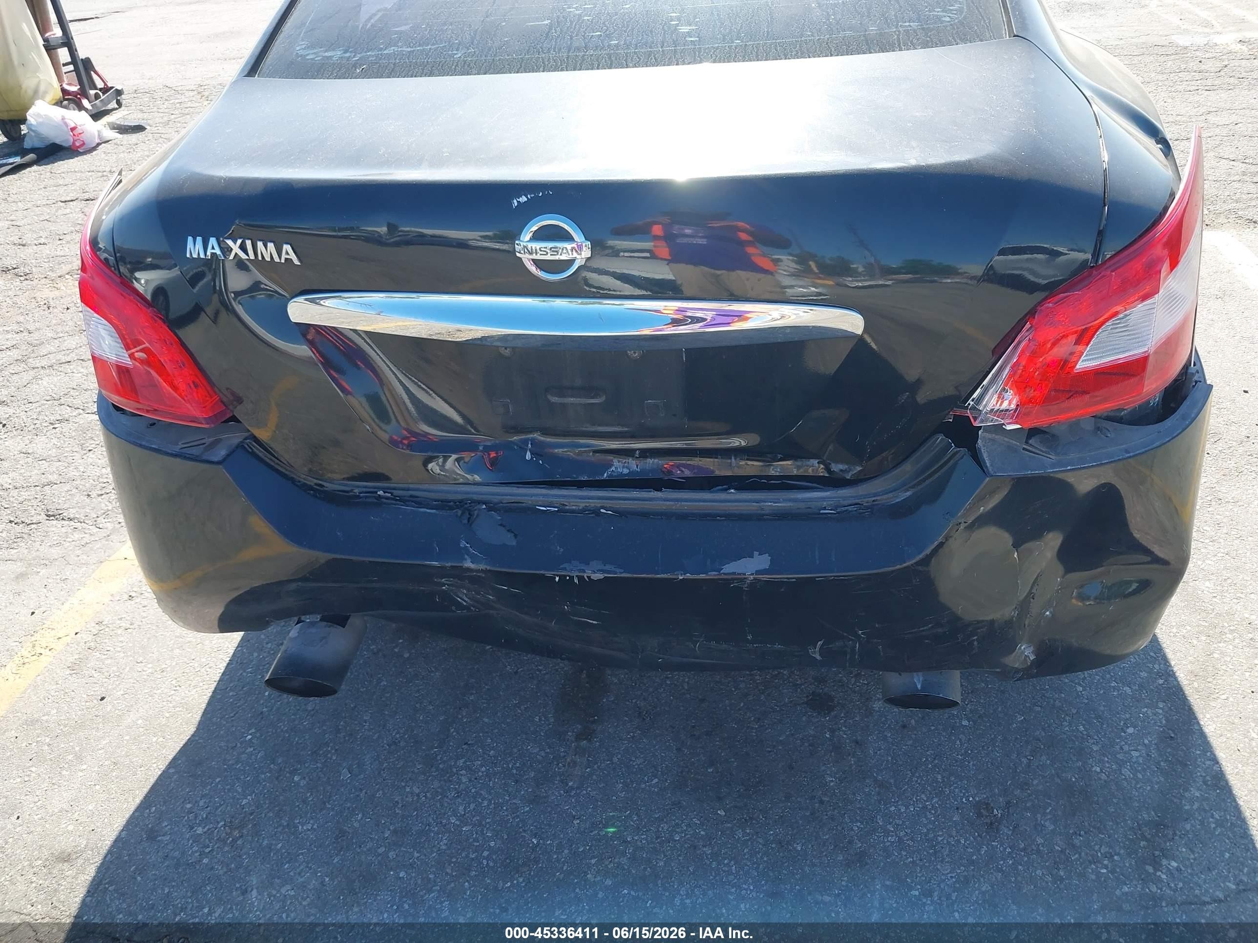 2010 Nissan Maxima 3.5 Sv Черный vin: 1N4AA5AP4AC855784
