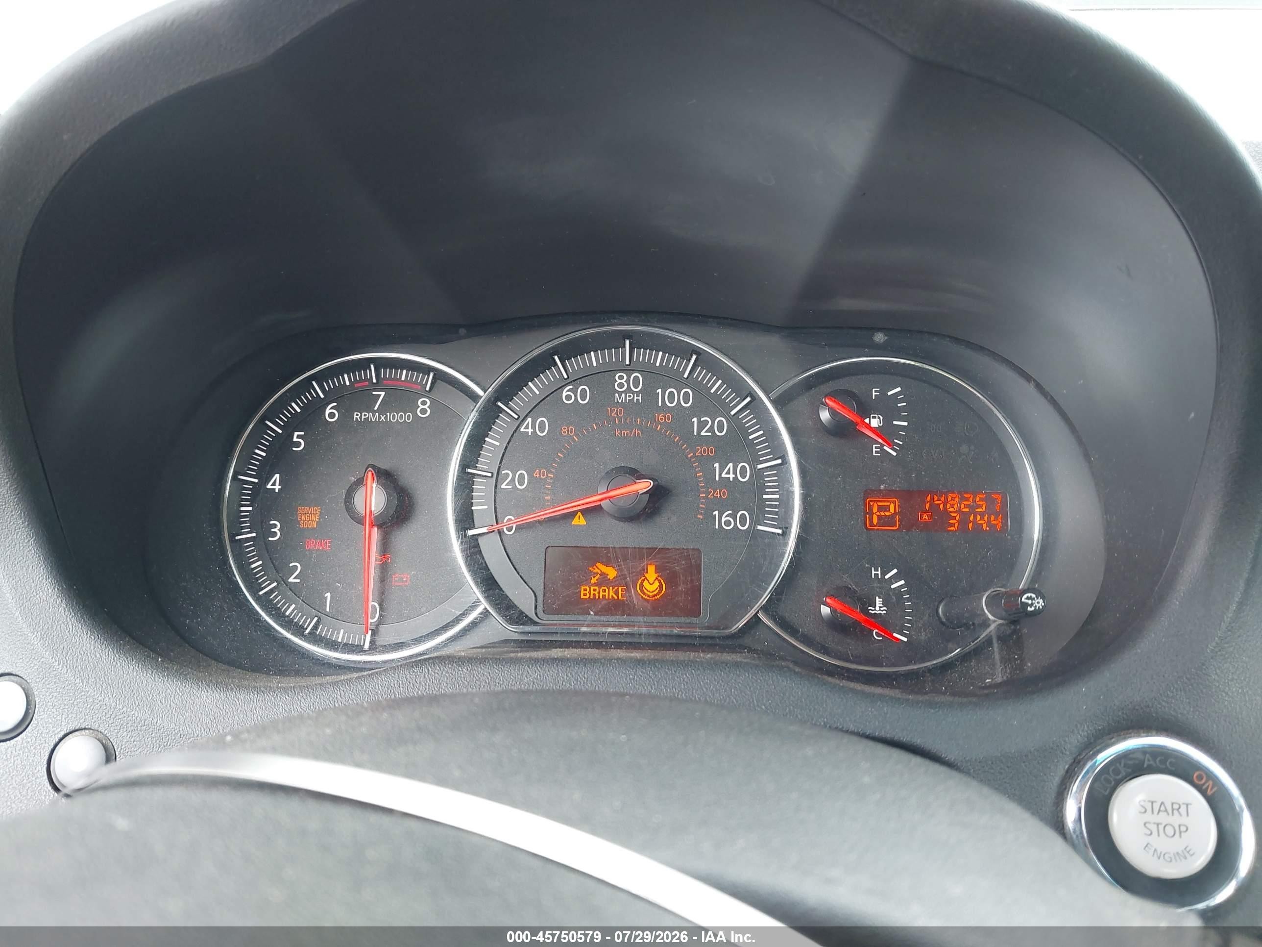 2010 Nissan Maxima 3.5 S Purple vin: 1N4AA5AP4AC860757