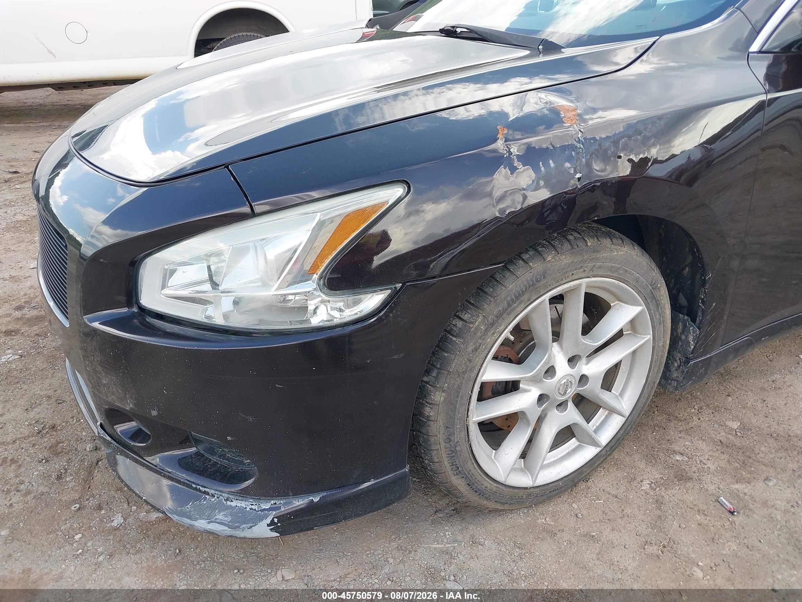 2010 Nissan Maxima 3.5 S Purple vin: 1N4AA5AP4AC860757