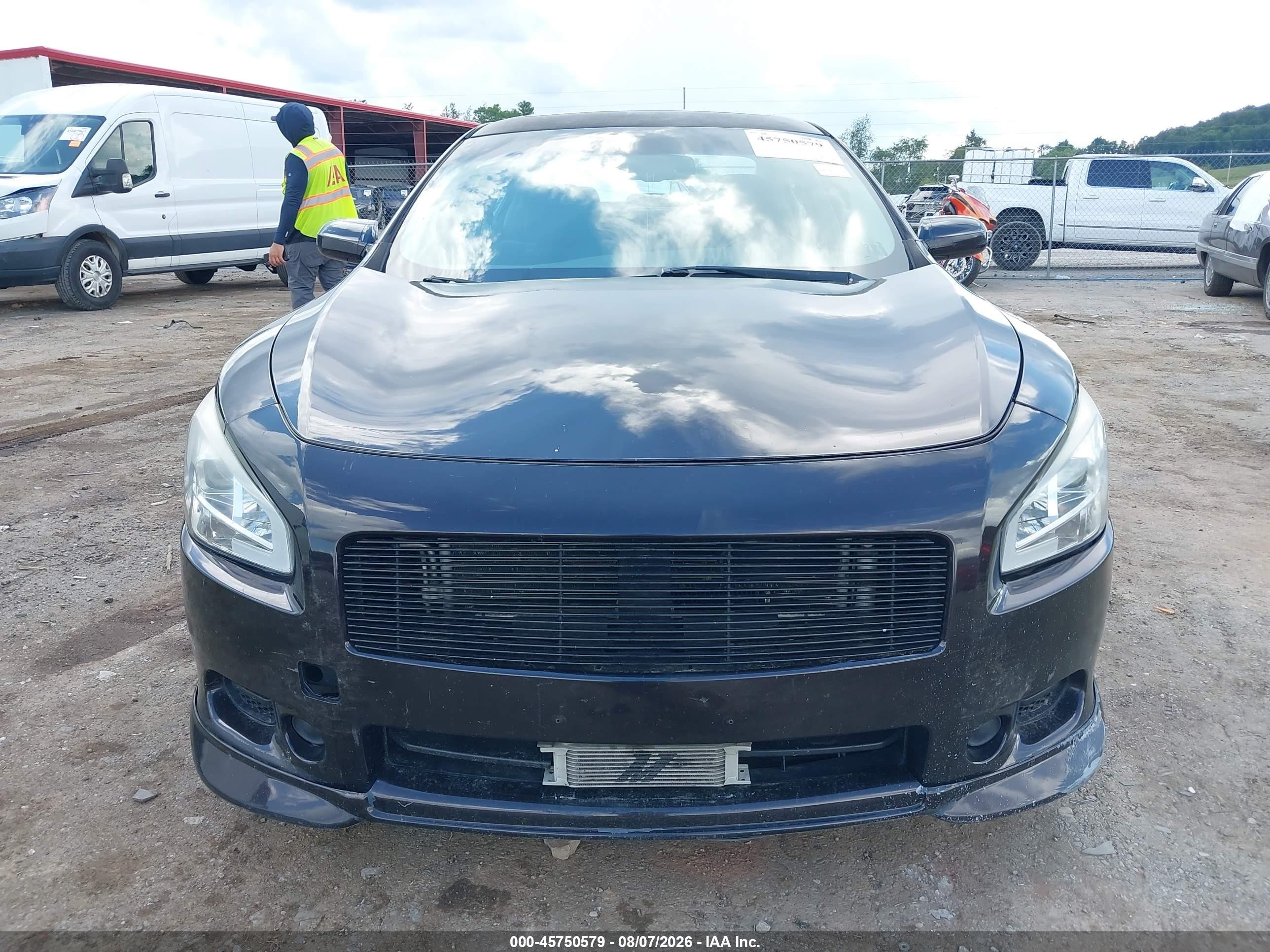 2010 Nissan Maxima 3.5 S Purple vin: 1N4AA5AP4AC860757