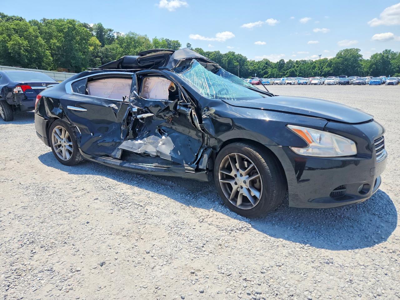2010 Nissan Maxima 3.5 S Black vin: 1N4AA5AP4AC862363
