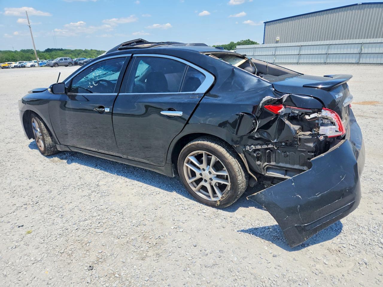 2010 Nissan Maxima 3.5 S Black vin: 1N4AA5AP4AC862363