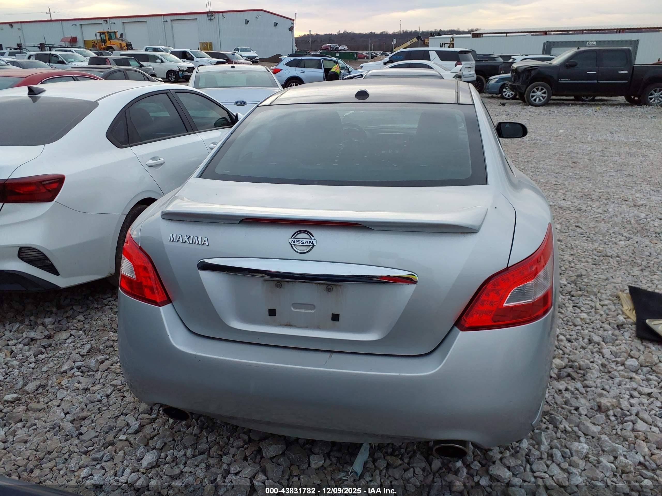 2011 Nissan Maxima 3.5 Sv Серебряный vin: 1N4AA5AP4BC803993