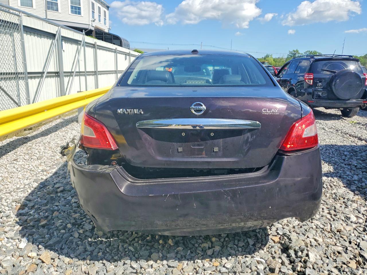 2011 Nissan Maxima 3.5 S Purple vin: 1N4AA5AP4BC826156