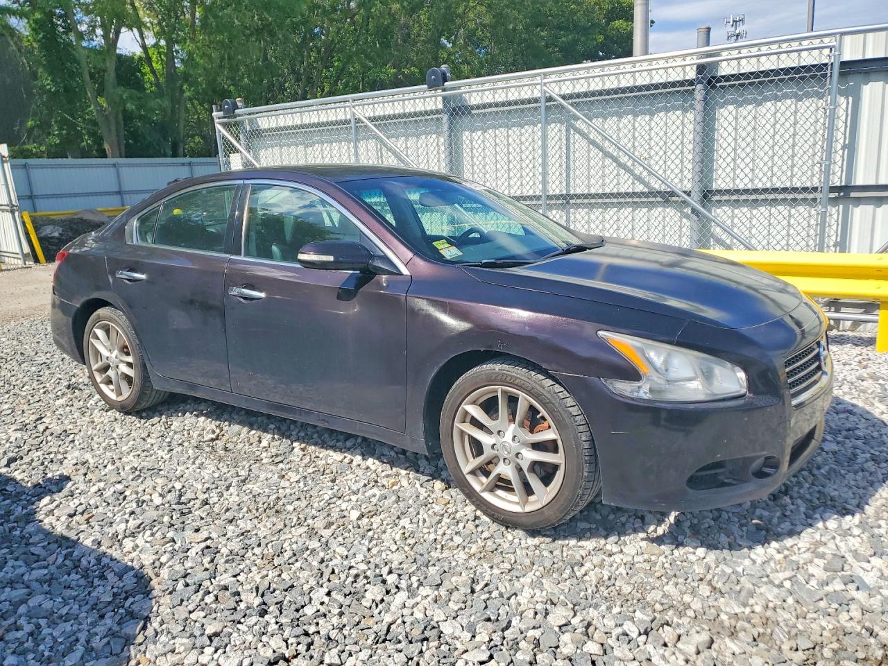 2011 Nissan Maxima 3.5 S Purple vin: 1N4AA5AP4BC826156