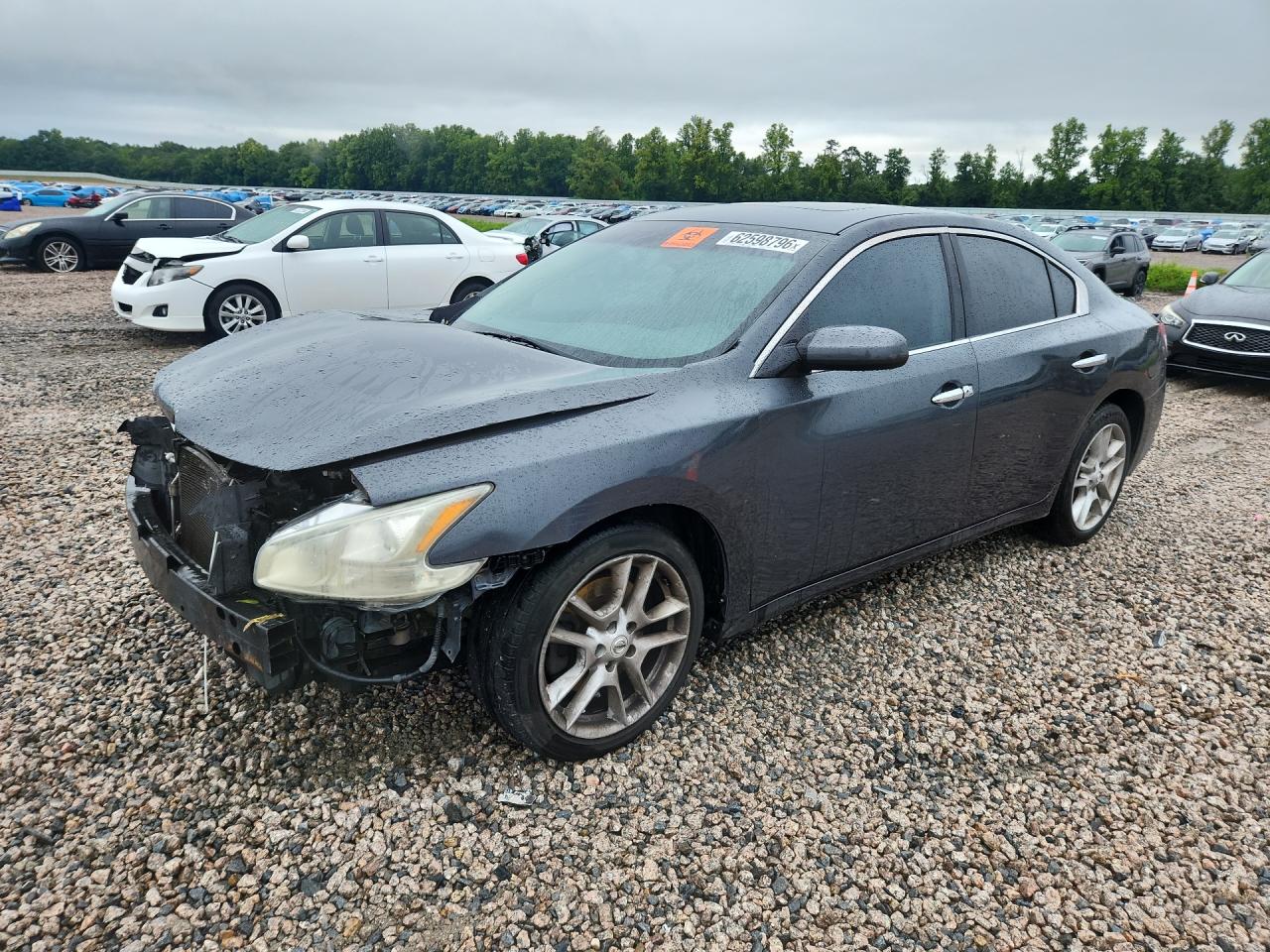 2011 Nissan Maxima 3.5 S Синий vin: 1N4AA5AP4BC833995
