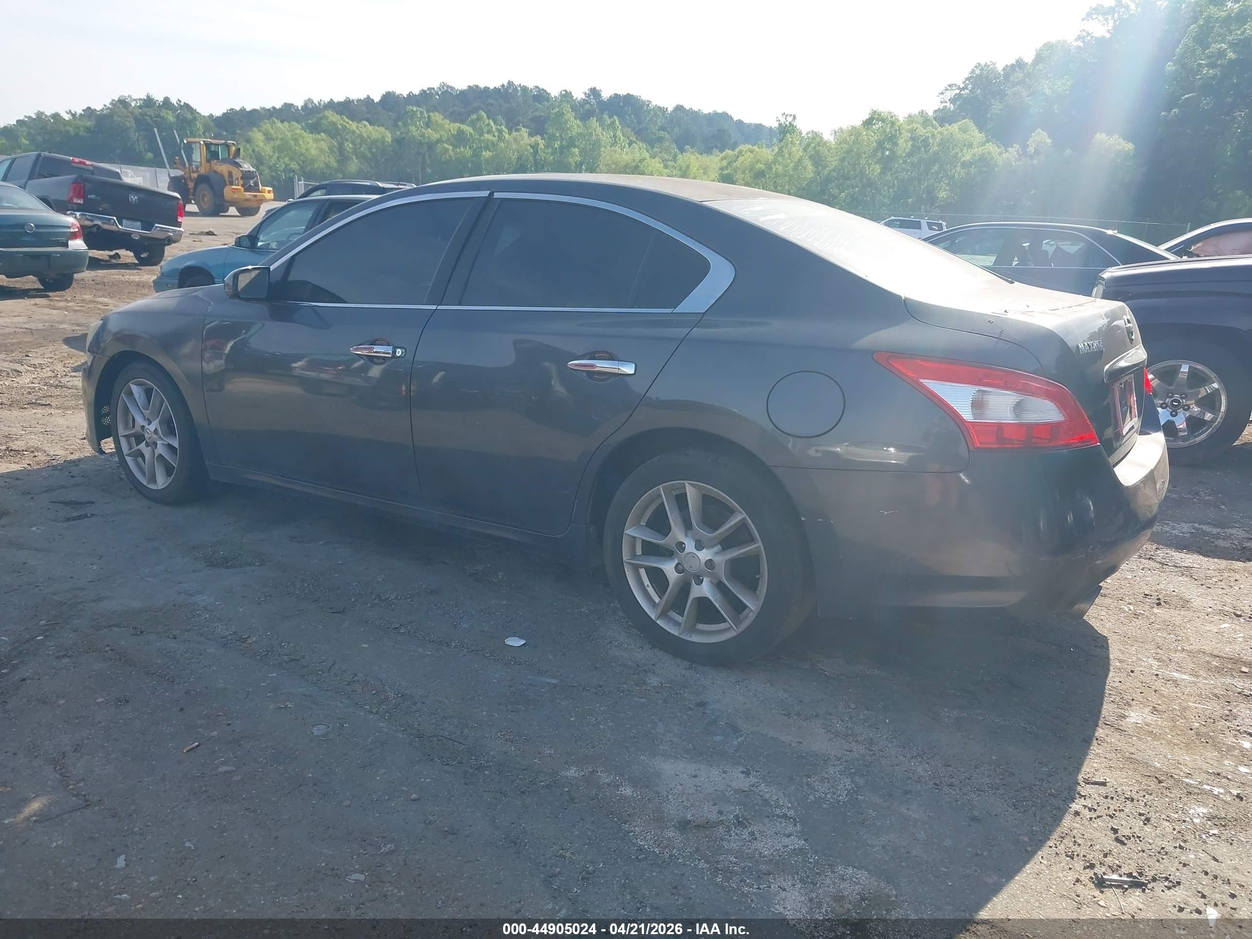 2011 Nissan Maxima 3.5 S Gray vin: 1N4AA5AP4BC834161