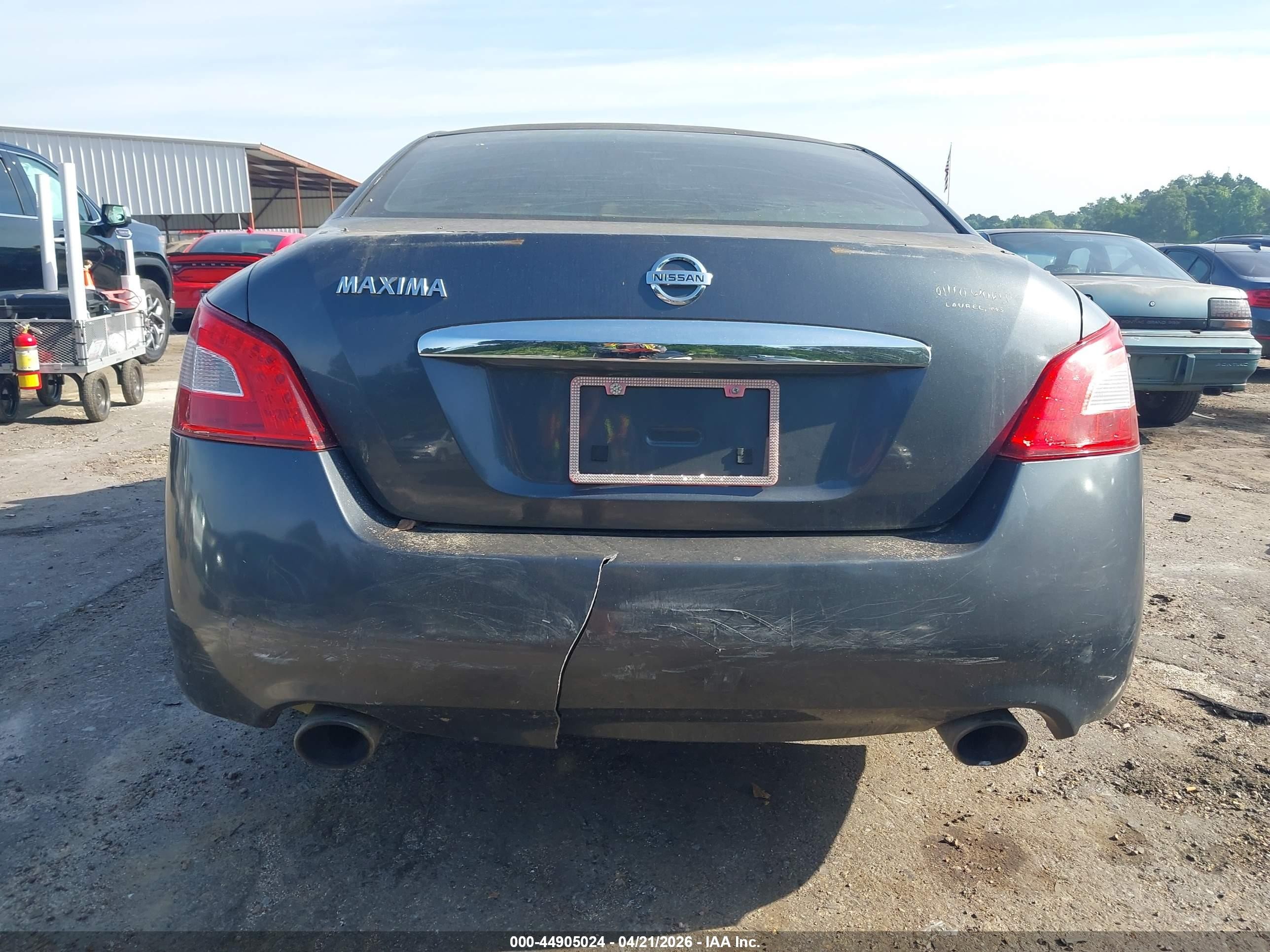 2011 Nissan Maxima 3.5 S Gray vin: 1N4AA5AP4BC834161