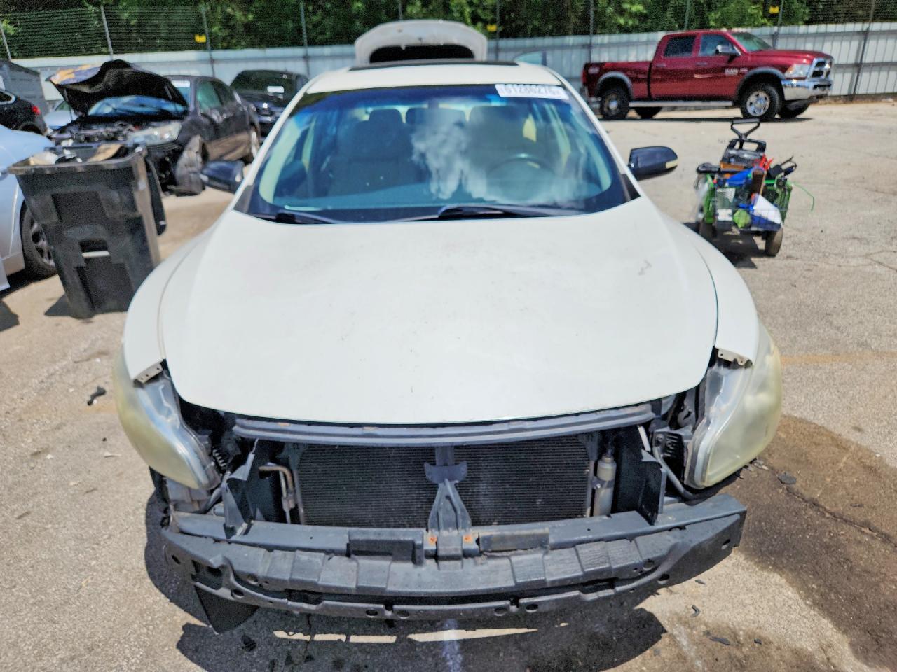 2011 Nissan Maxima 3.5 S White vin: 1N4AA5AP4BC842938