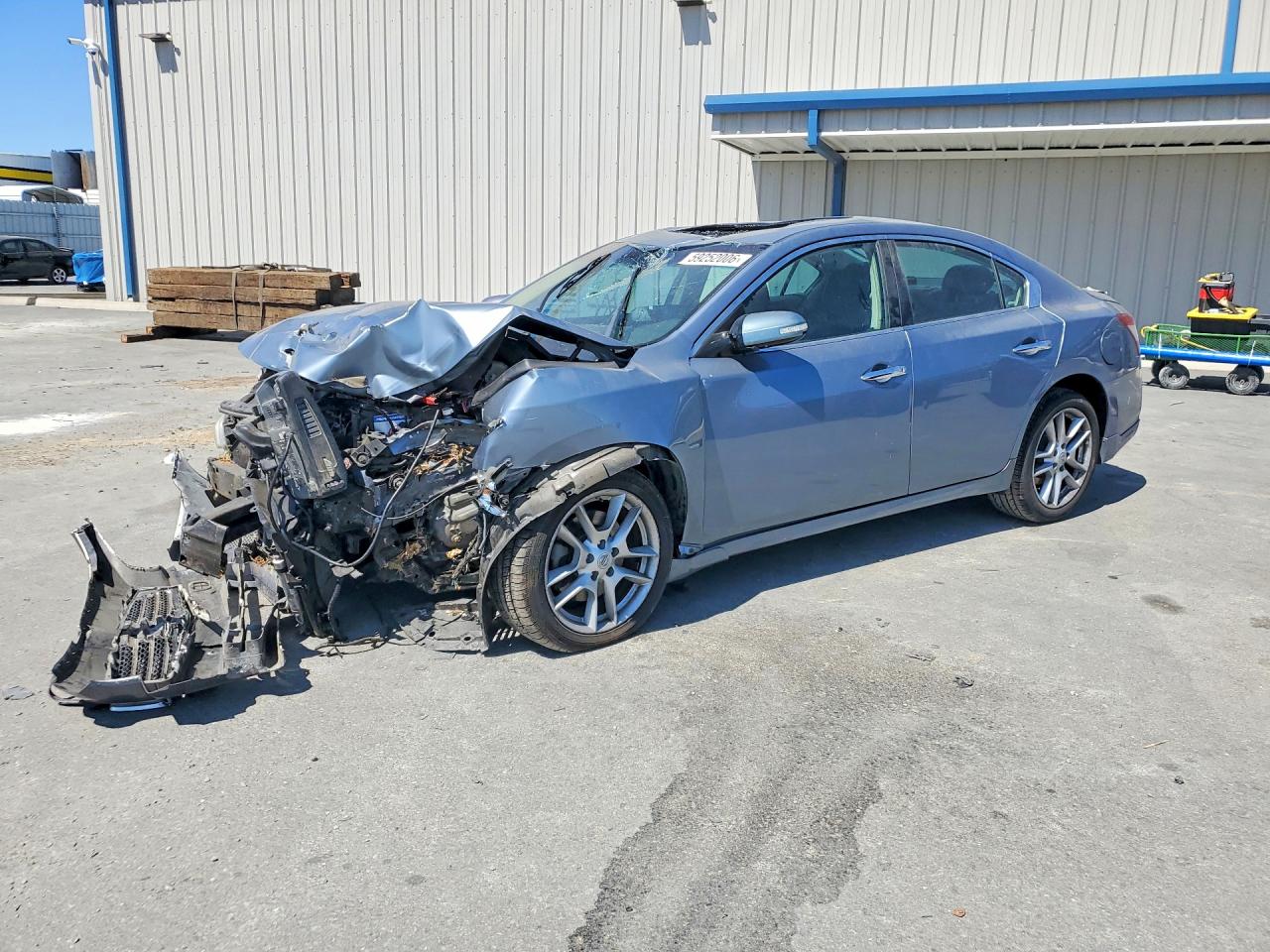 2011 Nissan Maxima 3.5 S Blue vin: 1N4AA5AP4BC843085