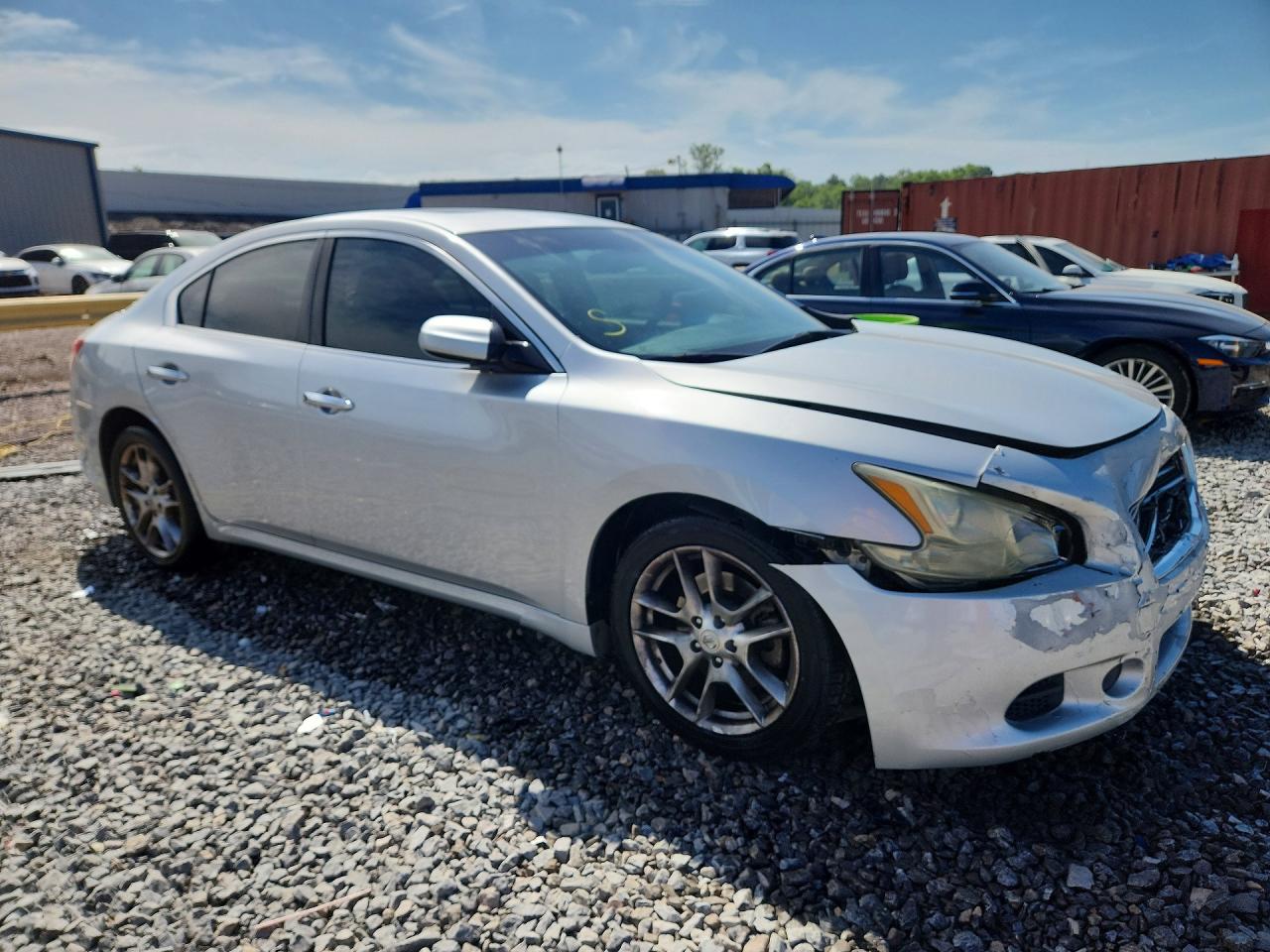 2011 Nissan Maxima 3.5 S Silver vin: 1N4AA5AP4BC851378