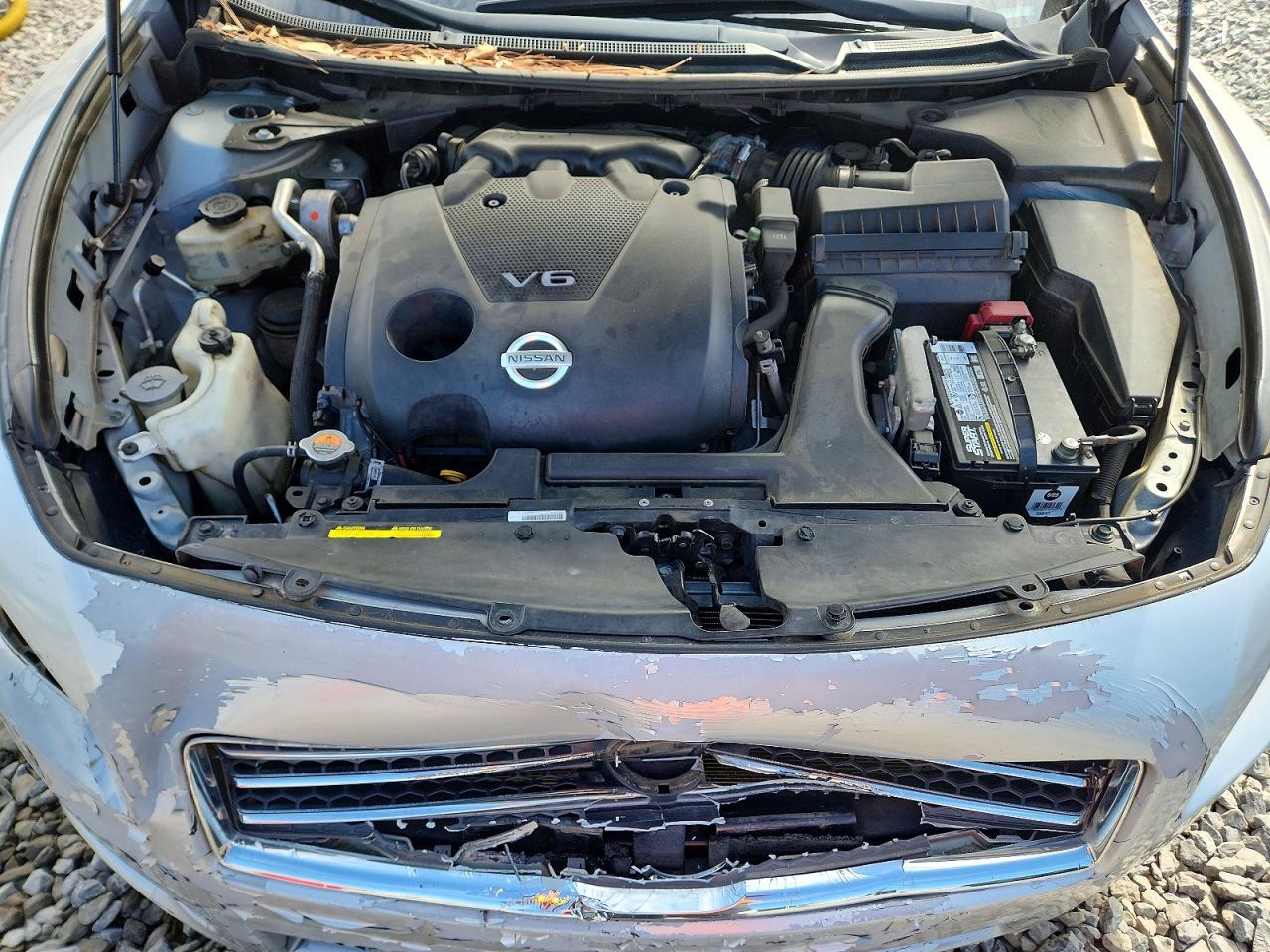 2011 Nissan Maxima 3.5 S Silver vin: 1N4AA5AP4BC851378