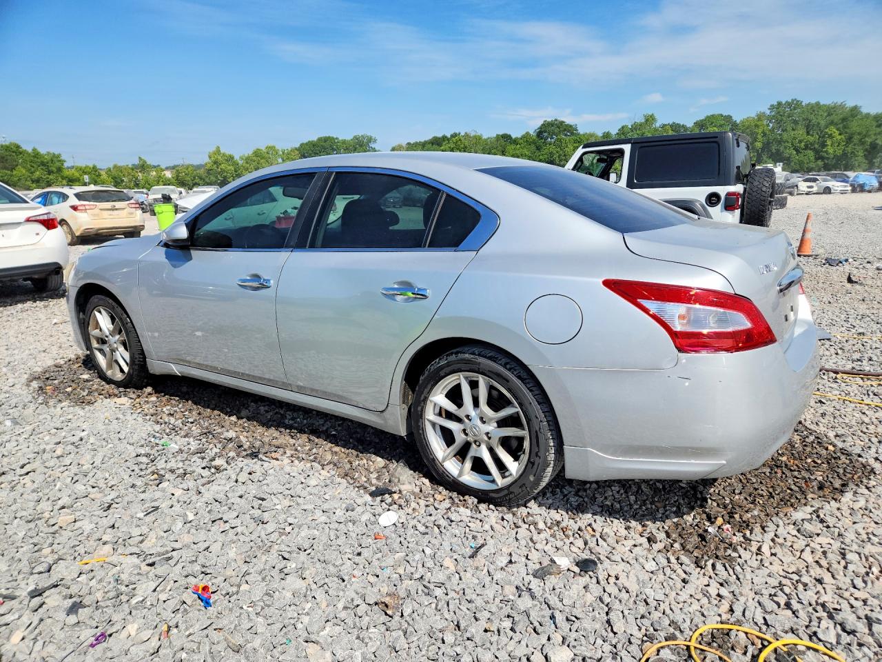 2011 Nissan Maxima 3.5 S Silver vin: 1N4AA5AP4BC851378