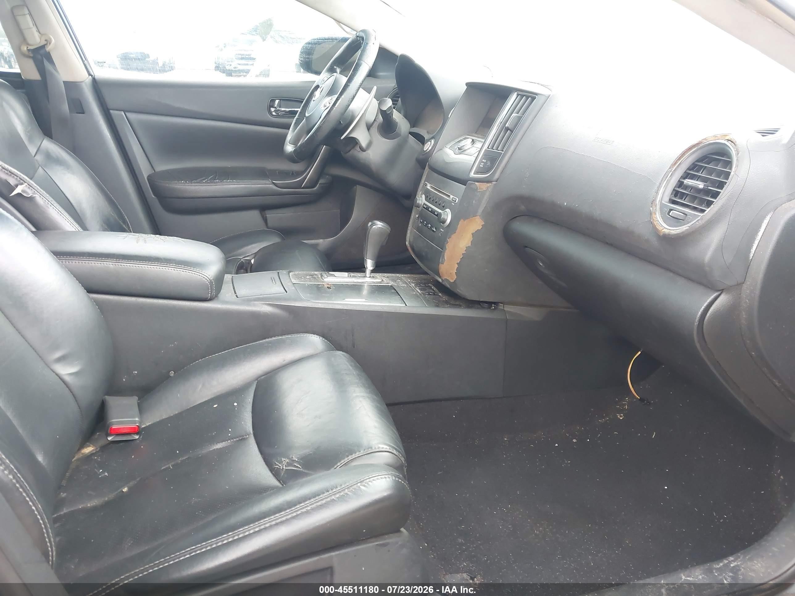 2011 Nissan Maxima 3.5 Sv Blue vin: 1N4AA5AP4BC852336