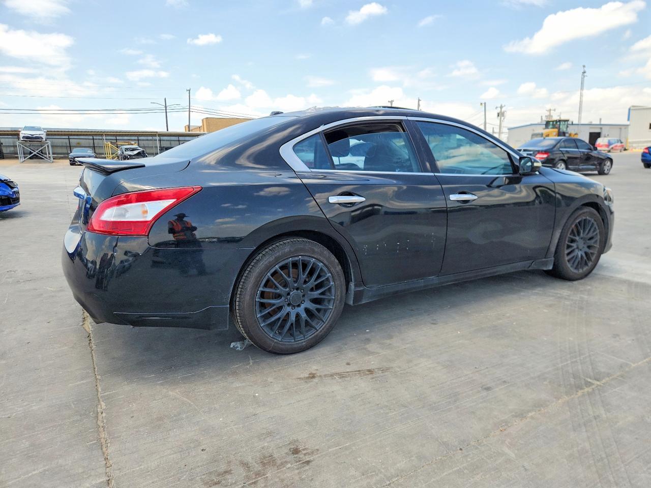 2011 Nissan Maxima 3.5 S Black vin: 1N4AA5AP4BC855432