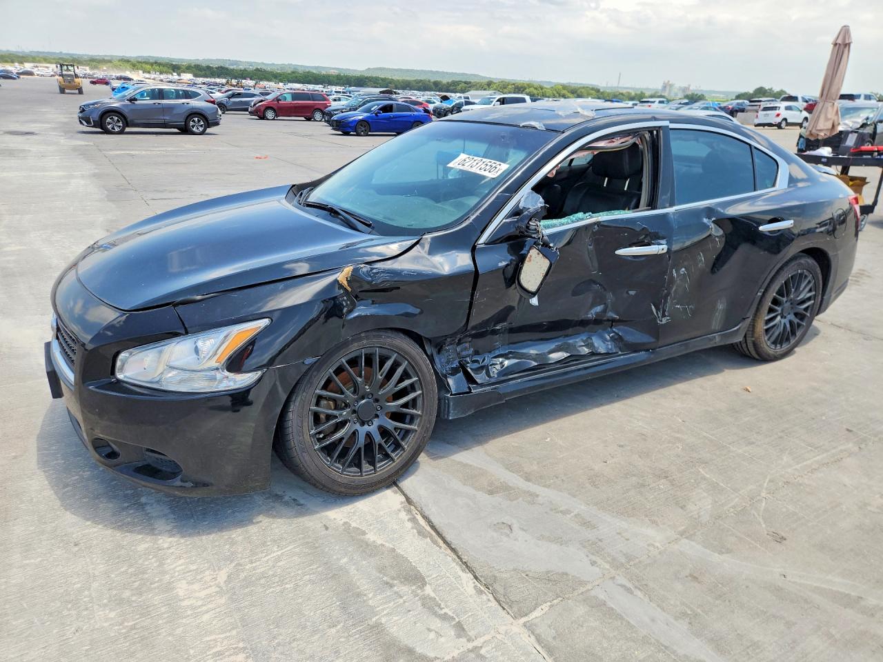 2011 Nissan Maxima 3.5 S Black vin: 1N4AA5AP4BC855432