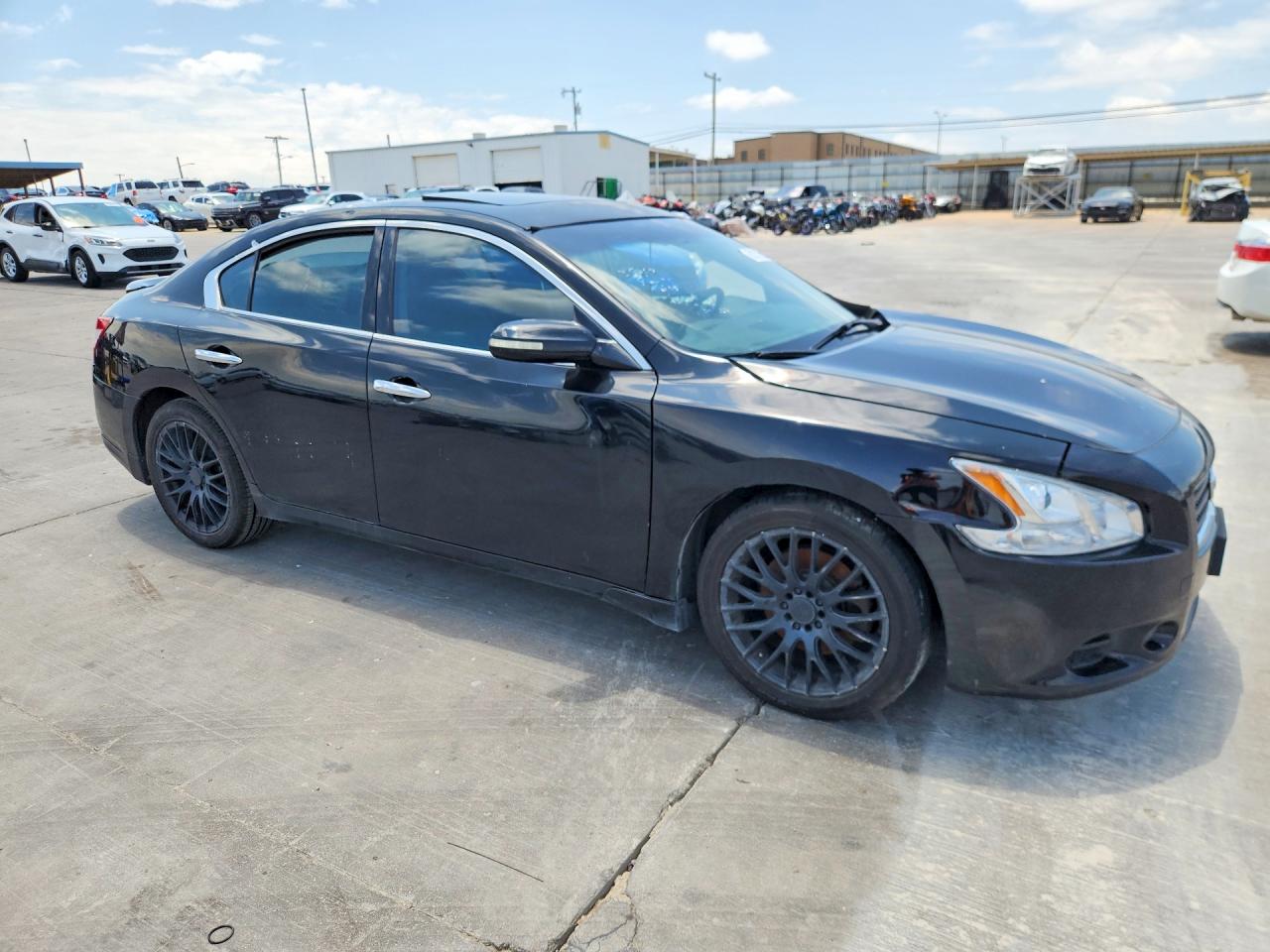 2011 Nissan Maxima 3.5 S Black vin: 1N4AA5AP4BC855432