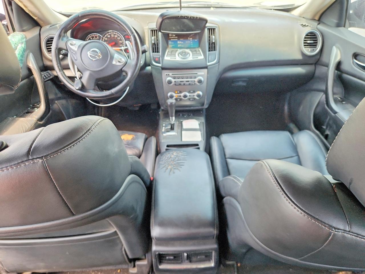 2011 Nissan Maxima 3.5 S Black vin: 1N4AA5AP4BC855432