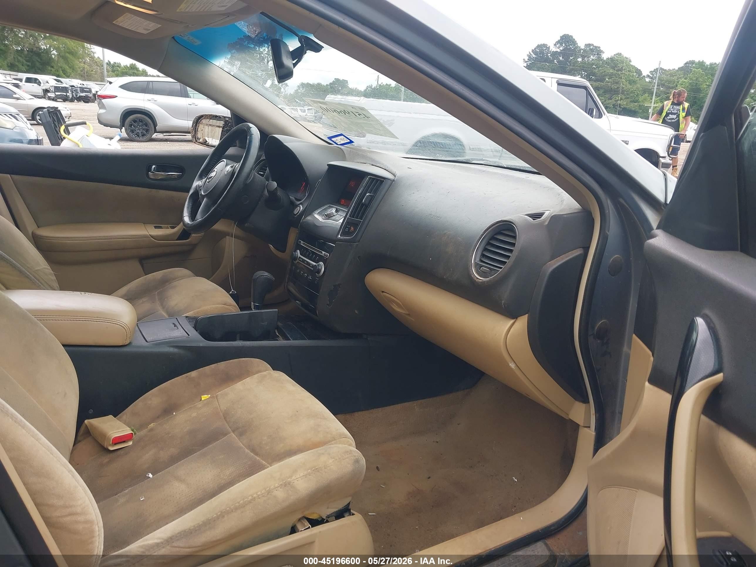 2011 Nissan Maxima 3.5 S Blue vin: 1N4AA5AP4BC856077