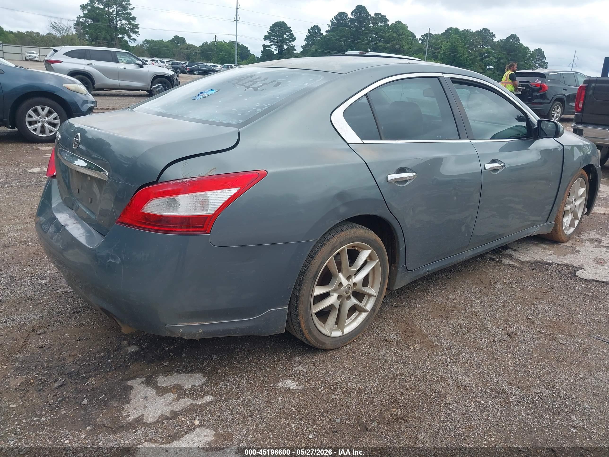 2011 Nissan Maxima 3.5 S Blue vin: 1N4AA5AP4BC856077