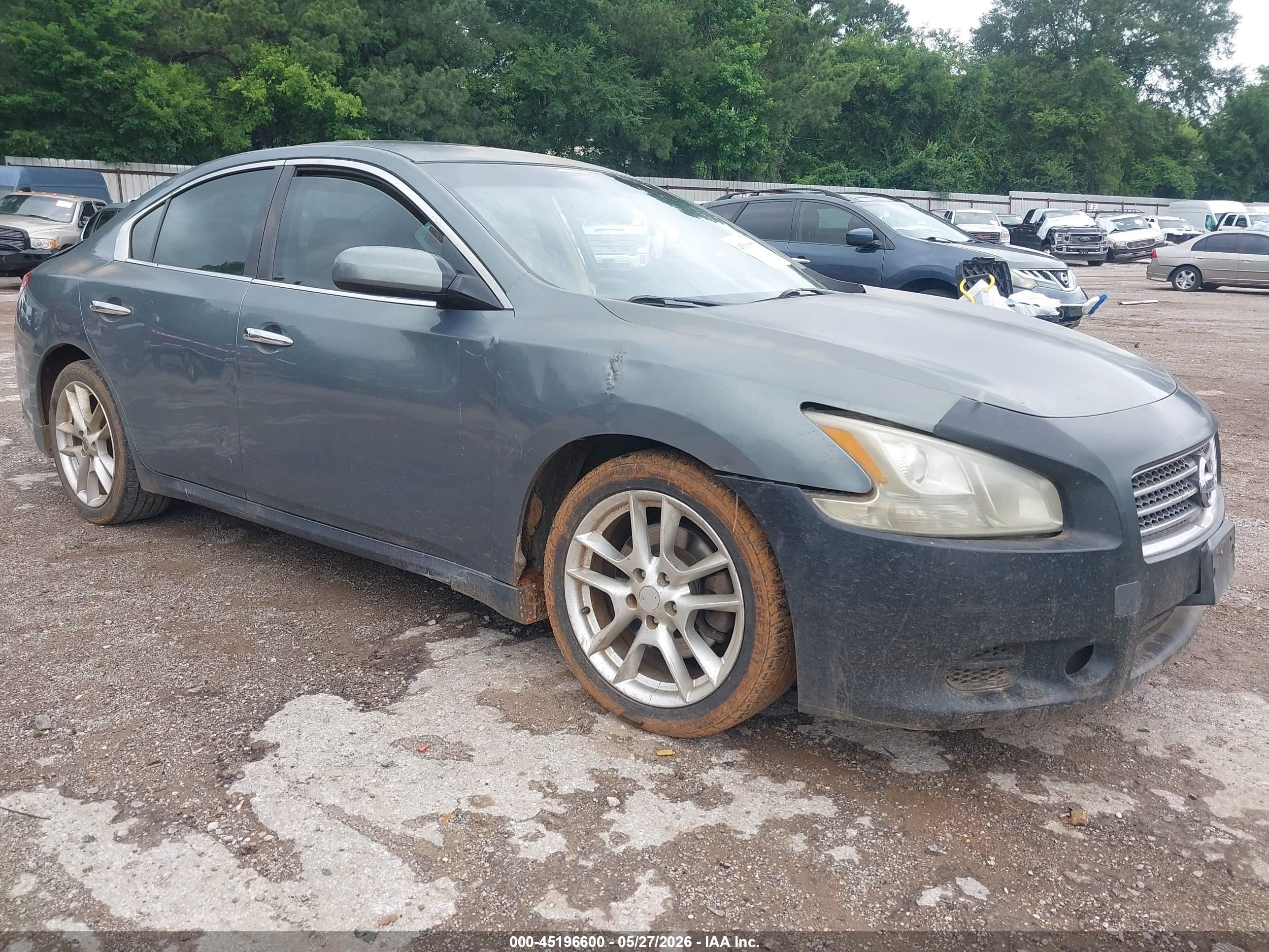 2011 Nissan Maxima 3.5 S Blue vin: 1N4AA5AP4BC856077