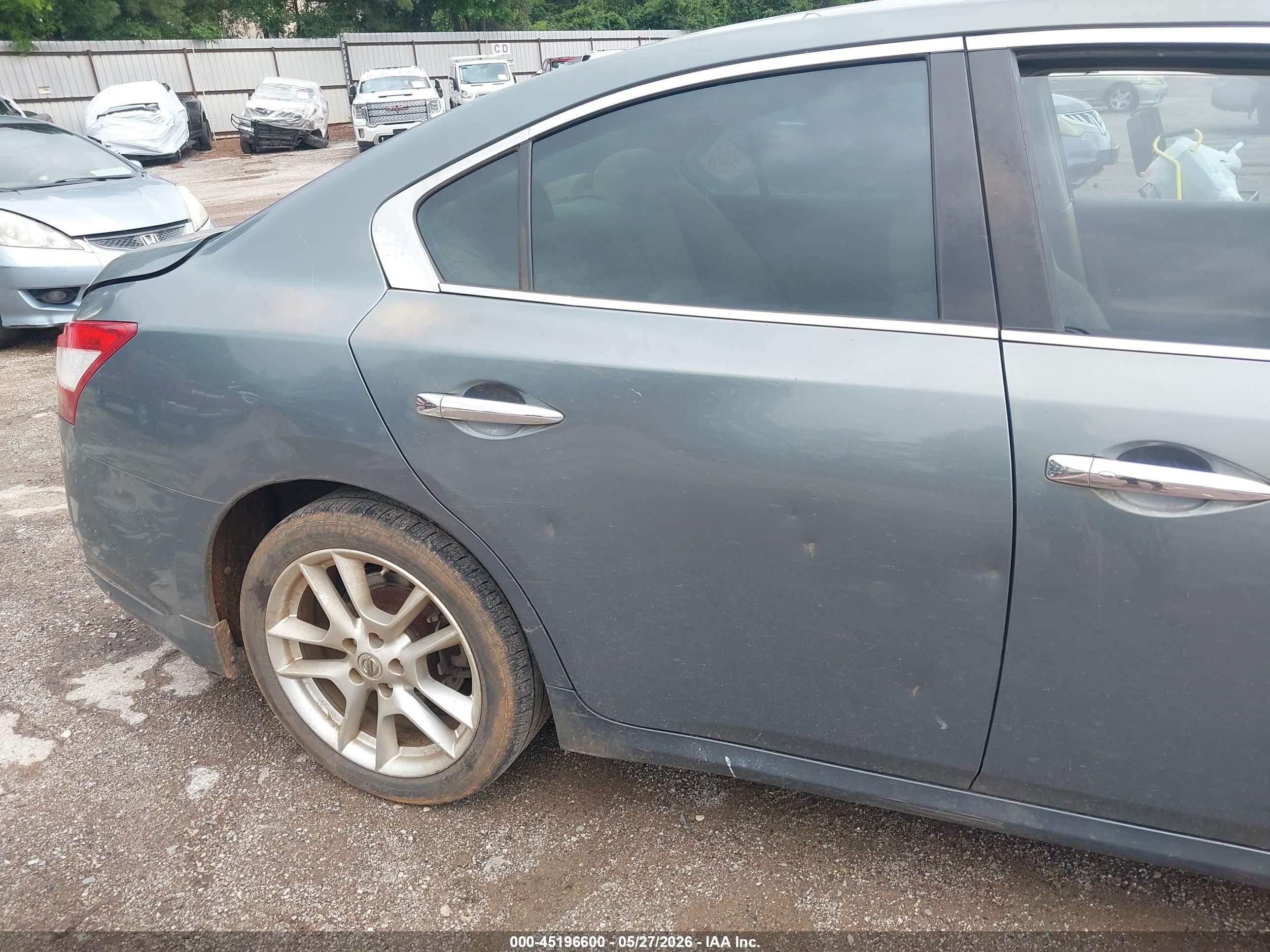 2011 Nissan Maxima 3.5 S Blue vin: 1N4AA5AP4BC856077