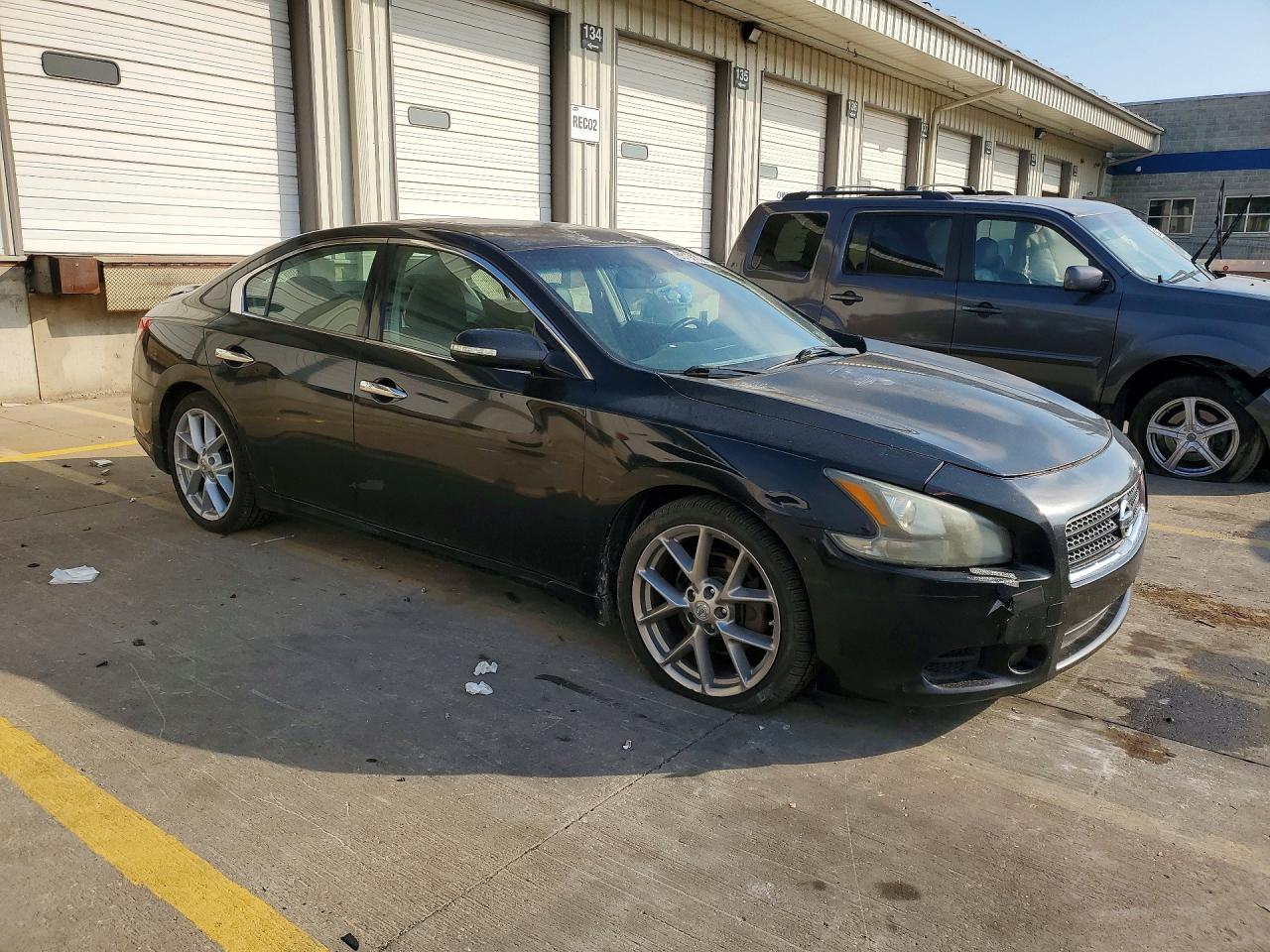 2011 Nissan Maxima 3.5 S Black vin: 1N4AA5AP4BC857259