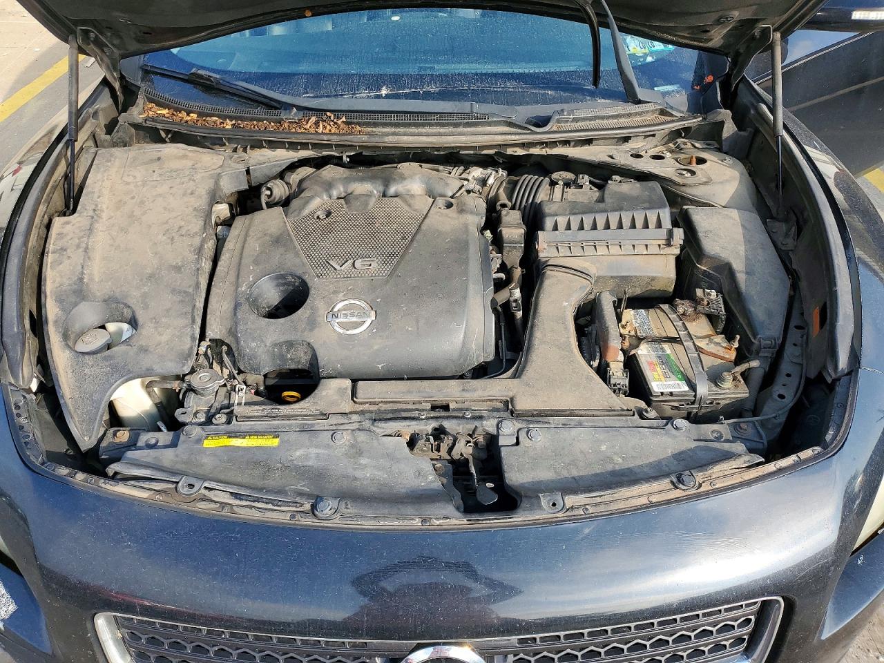 2011 Nissan Maxima 3.5 S Black vin: 1N4AA5AP4BC857259