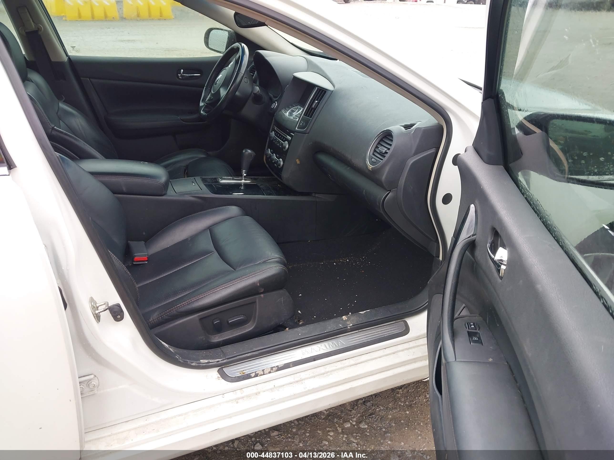2011 Nissan Maxima 3.5 Sv Белый vin: 1N4AA5AP4BC858654