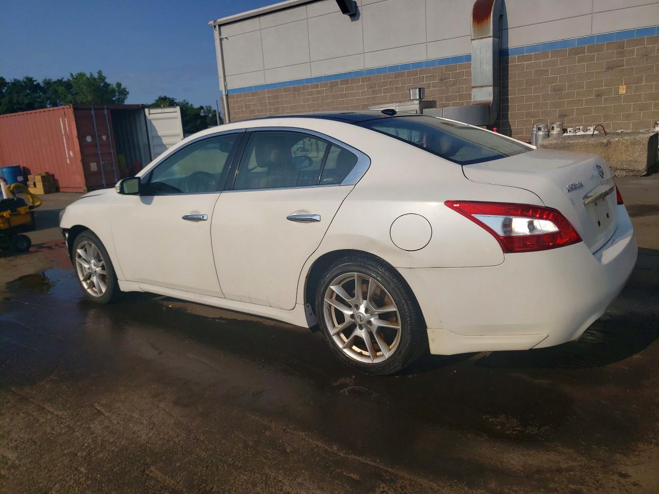 2011 Nissan Maxima 3.5 S White vin: 1N4AA5AP4BC860050