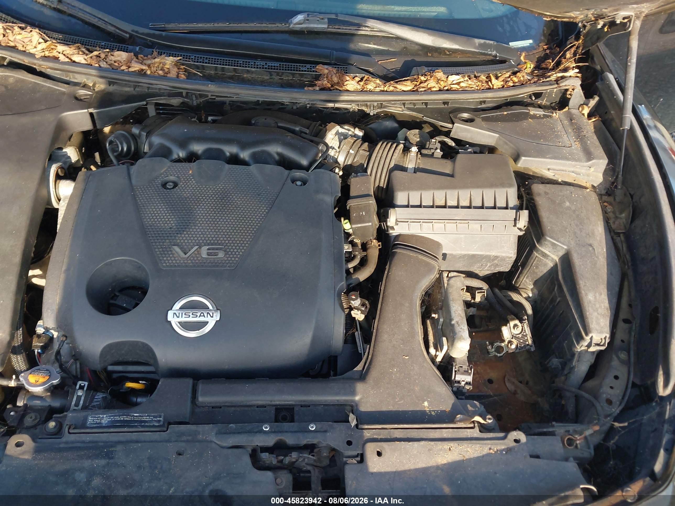 2011 Nissan Maxima 3.5 S Black vin: 1N4AA5AP4BC862056