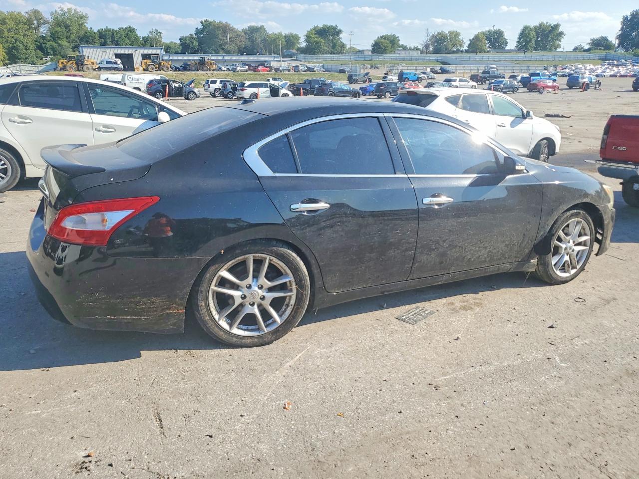 2011 Nissan Maxima 3.5 S Black vin: 1N4AA5AP4BC863045