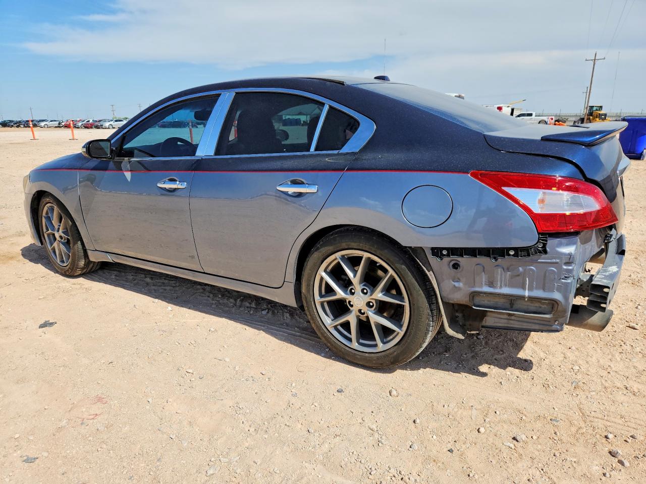 2011 Nissan Maxima 3.5 S Blue vin: 1N4AA5AP4BC869007