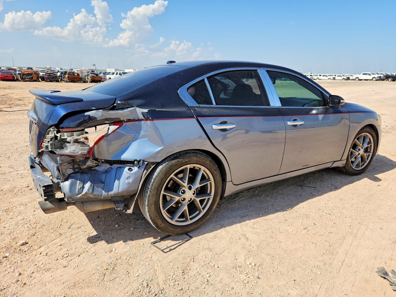 2011 Nissan Maxima 3.5 S Blue vin: 1N4AA5AP4BC869007