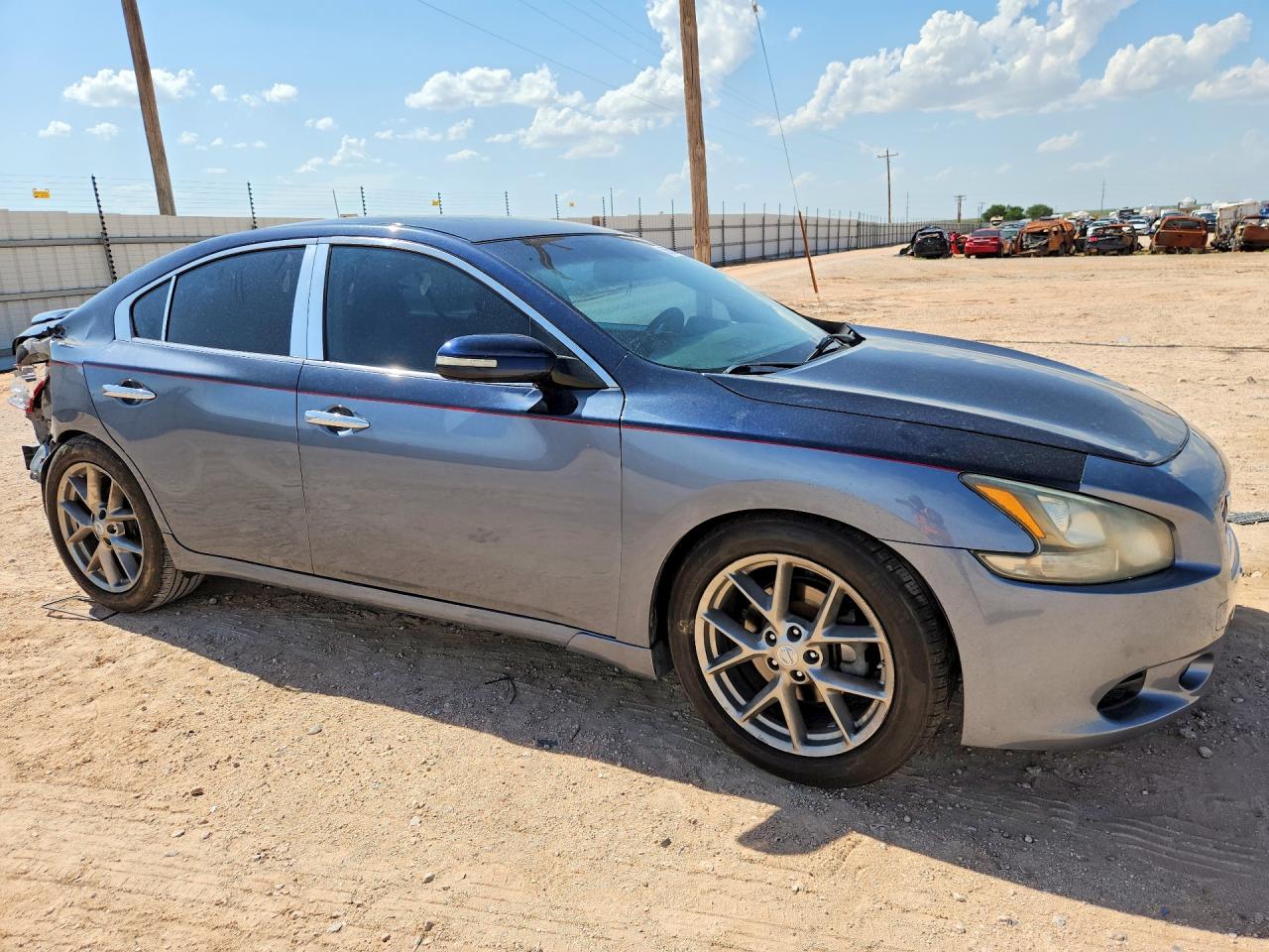 2011 Nissan Maxima 3.5 S Blue vin: 1N4AA5AP4BC869007