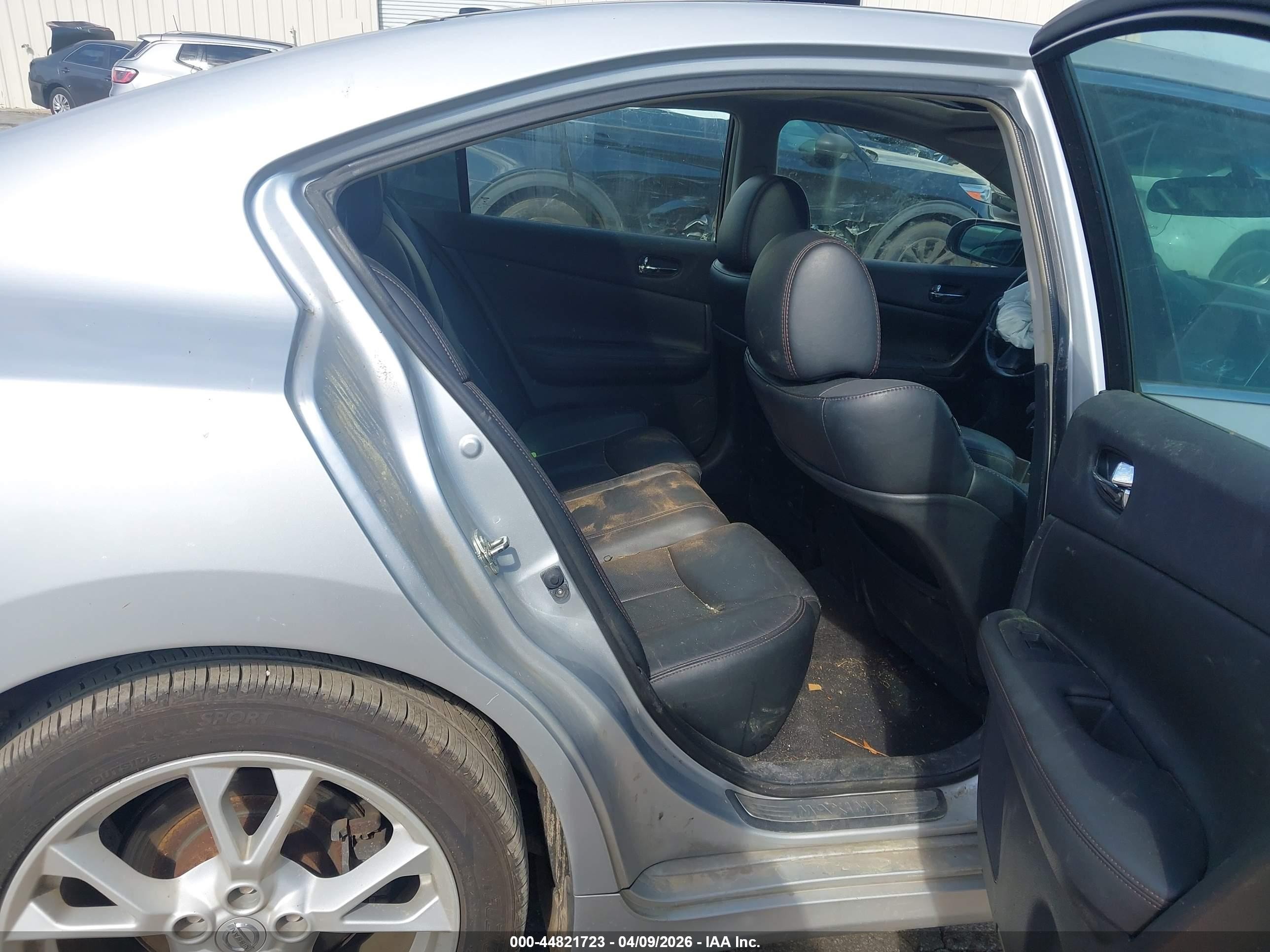 2012 Nissan Maxima 3.5 Sv Silver vin: 1N4AA5AP4CC835151