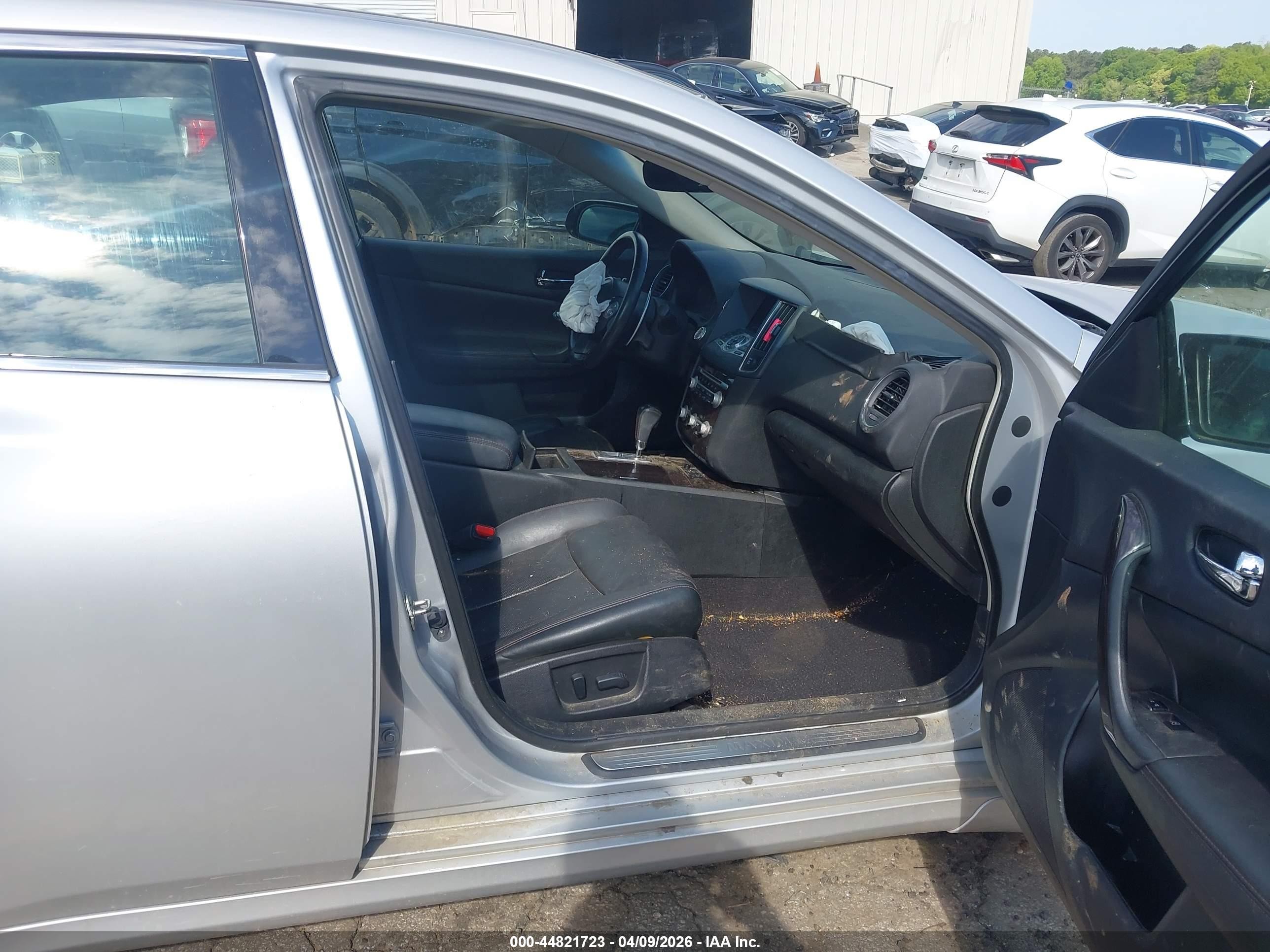 2012 Nissan Maxima 3.5 Sv Silver vin: 1N4AA5AP4CC835151