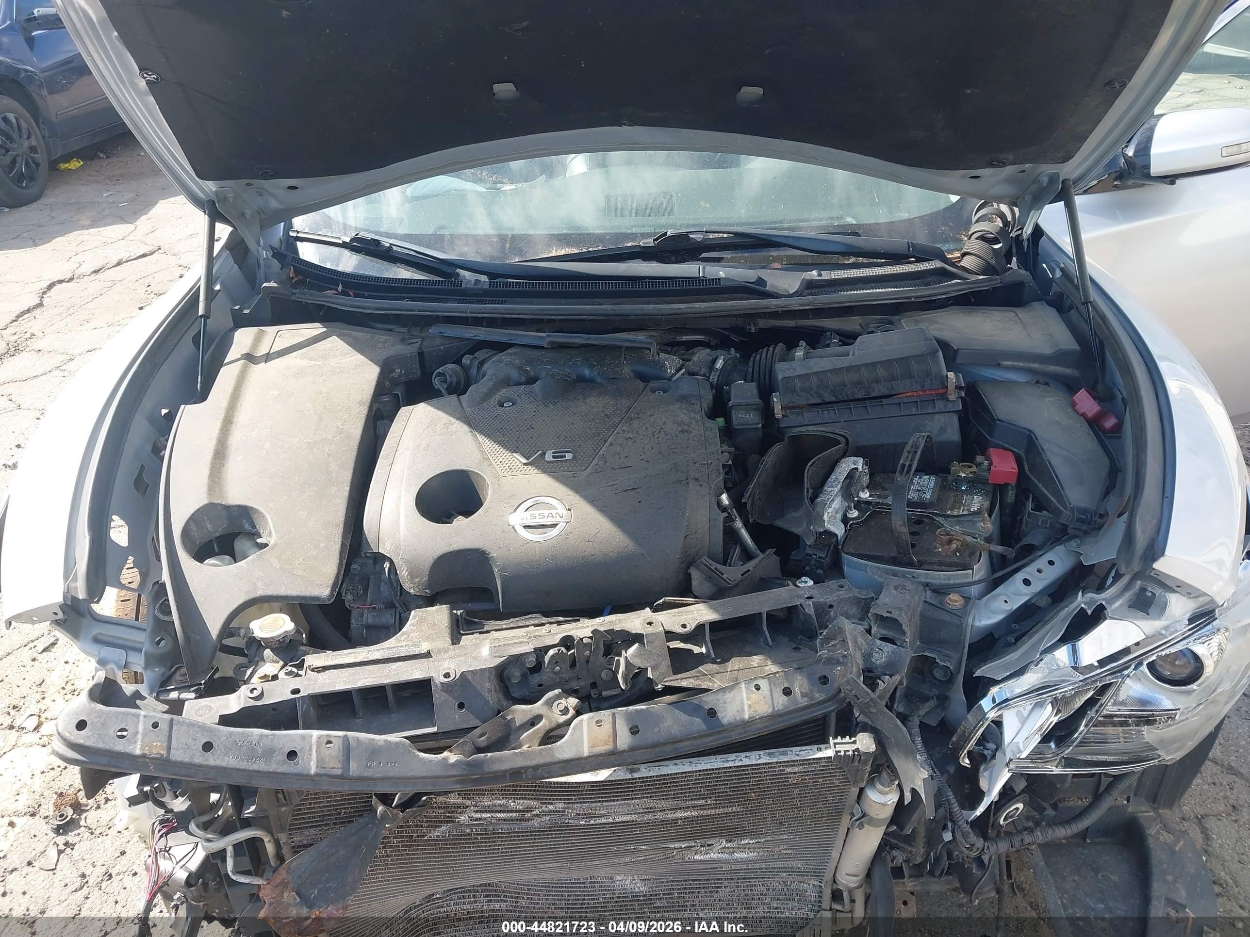 2012 Nissan Maxima 3.5 Sv Silver vin: 1N4AA5AP4CC835151