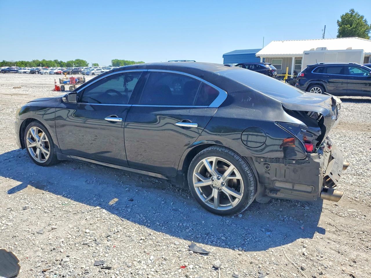 2012 Nissan Maxima 3.5 S Black vin: 1N4AA5AP4CC839197