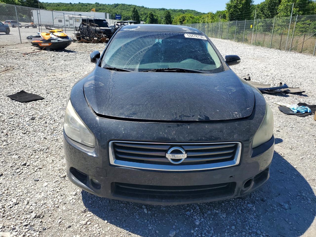 2012 Nissan Maxima 3.5 S Black vin: 1N4AA5AP4CC839197