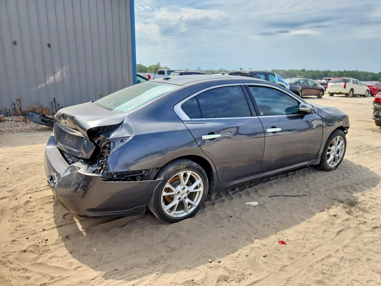 2012 Nissan Maxima S/sv Gray vin: 1N4AA5AP4CC843931