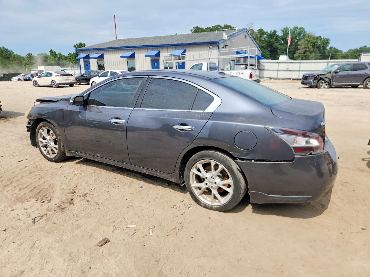 2012 Nissan Maxima S/sv Gray vin: 1N4AA5AP4CC843931