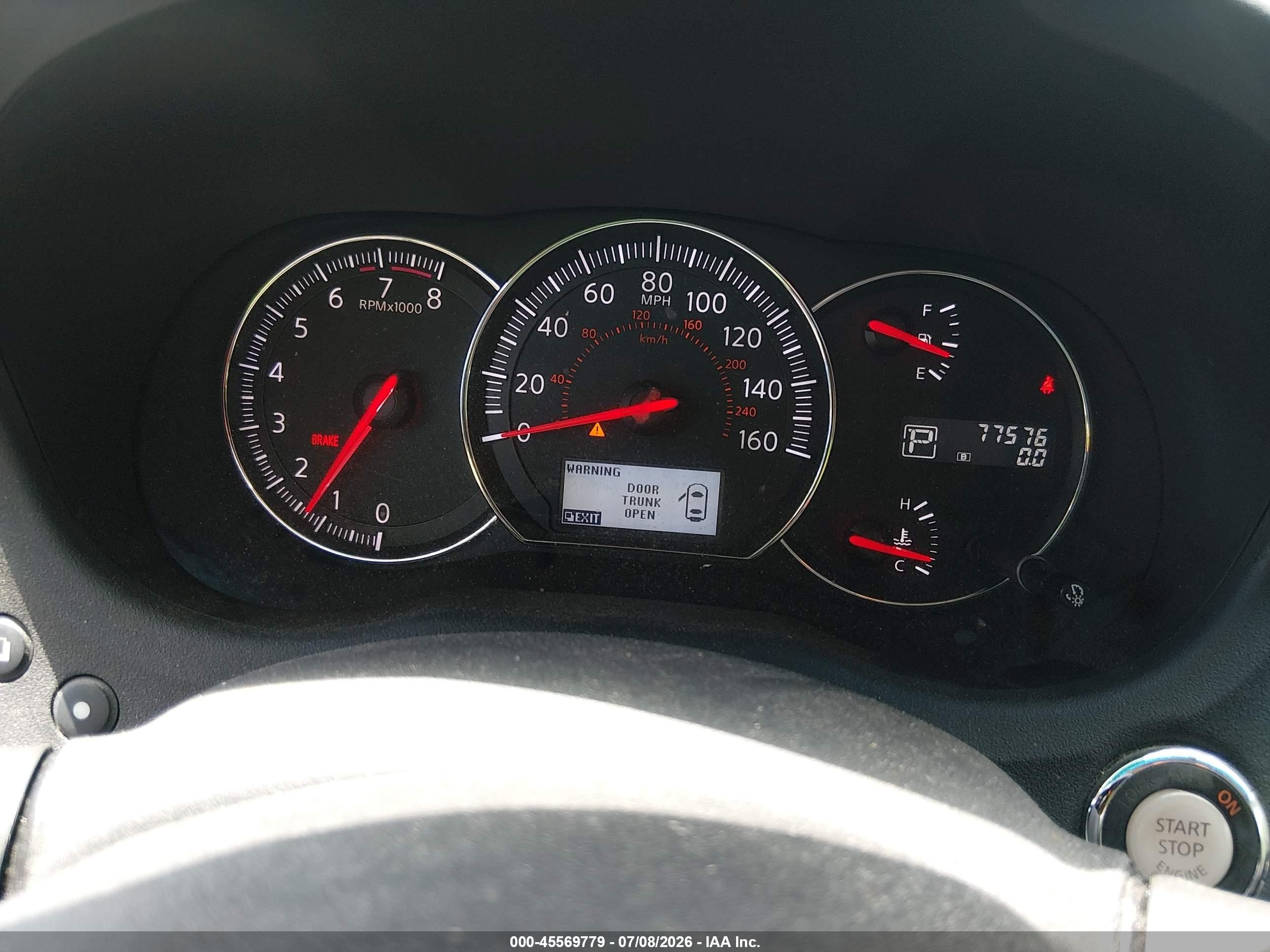 2012 Nissan Maxima 3.5 Sv Blue vin: 1N4AA5AP4CC844884