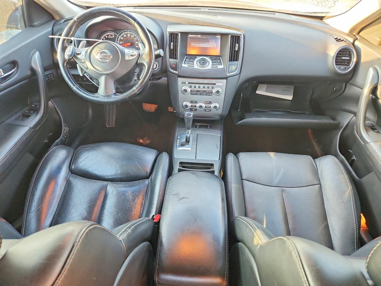 2012 Nissan Maxima 3.5 S Black vin: 1N4AA5AP4CC846277