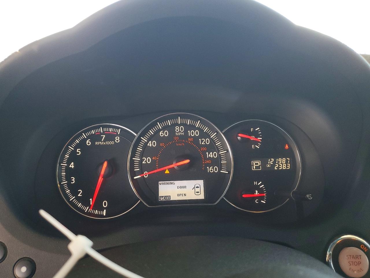 2012 Nissan Maxima 3.5 S Белый vin: 1N4AA5AP4CC854119