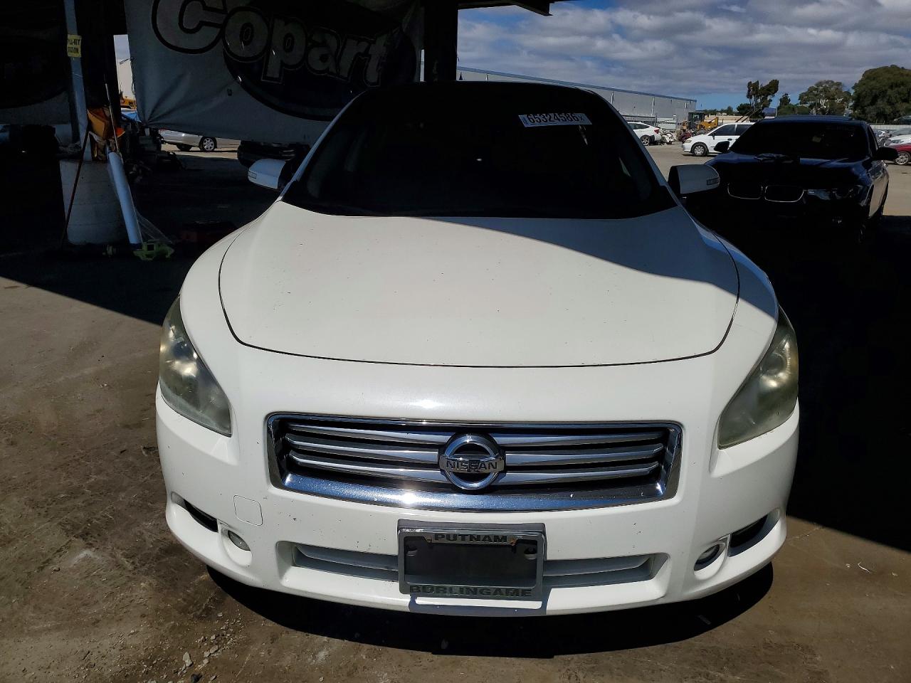 2012 Nissan Maxima 3.5 S Белый vin: 1N4AA5AP4CC854119